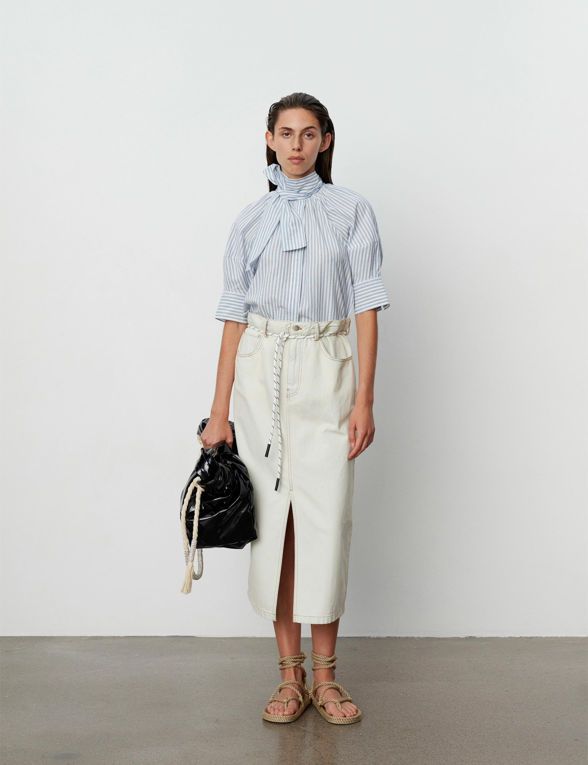 Day Birger et Mikkelsen - Elena - Delicated Stripe - light blue - 4