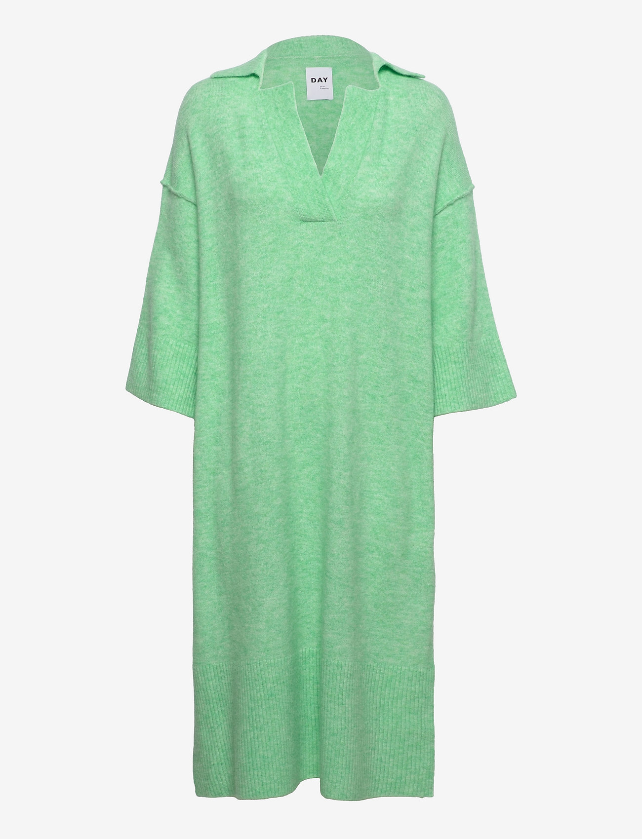 Day Birger et Mikkelsen - Eugene - Cozy Days - stickade klänningar - bright green - 0