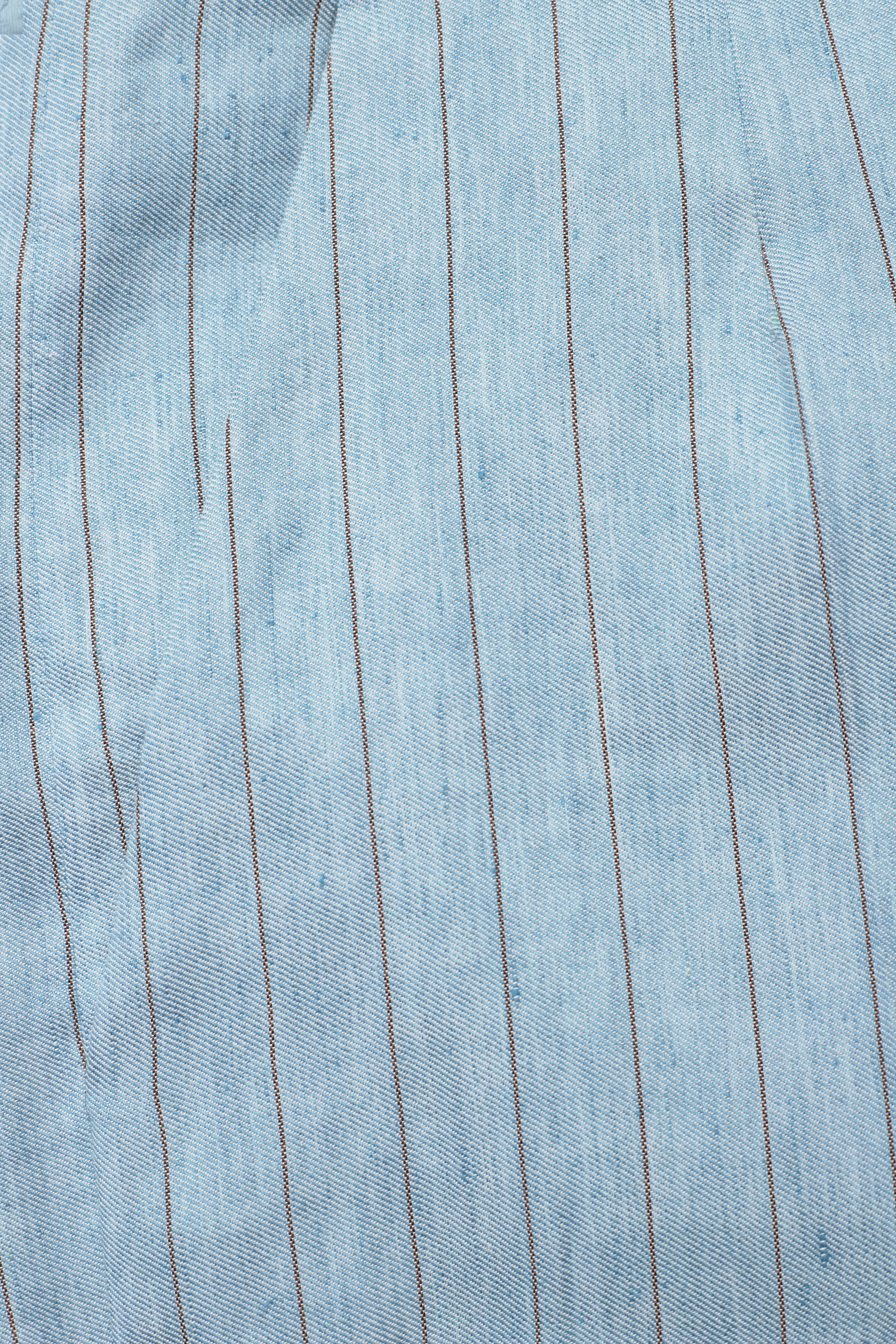Day Birger et Mikkelsen - Jerry - Summer Pinstripe - tailored trousers - light sky - 2