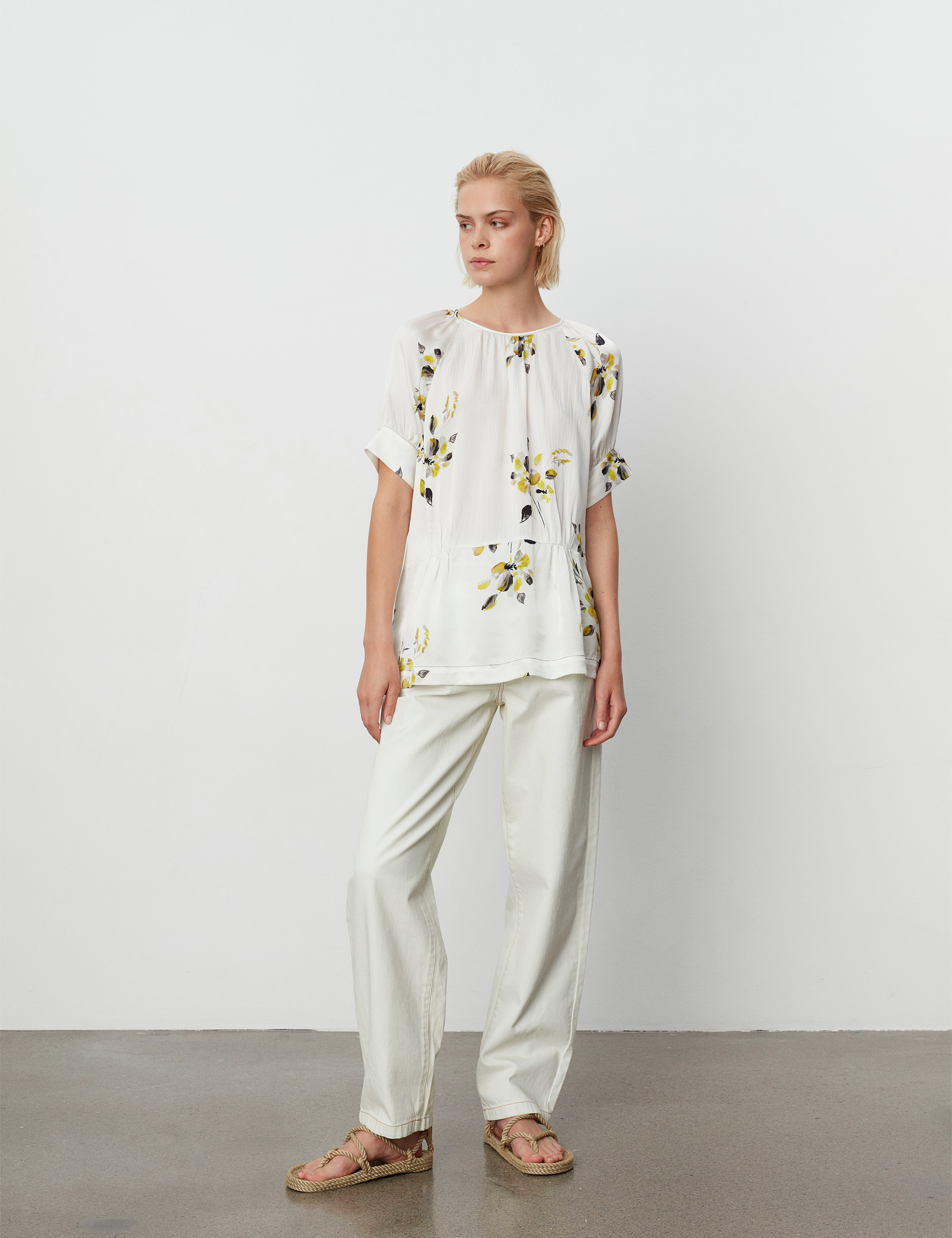 Day Birger et Mikkelsen - Judith - Wild Flower - kortärmade blusar - wild flower - 3