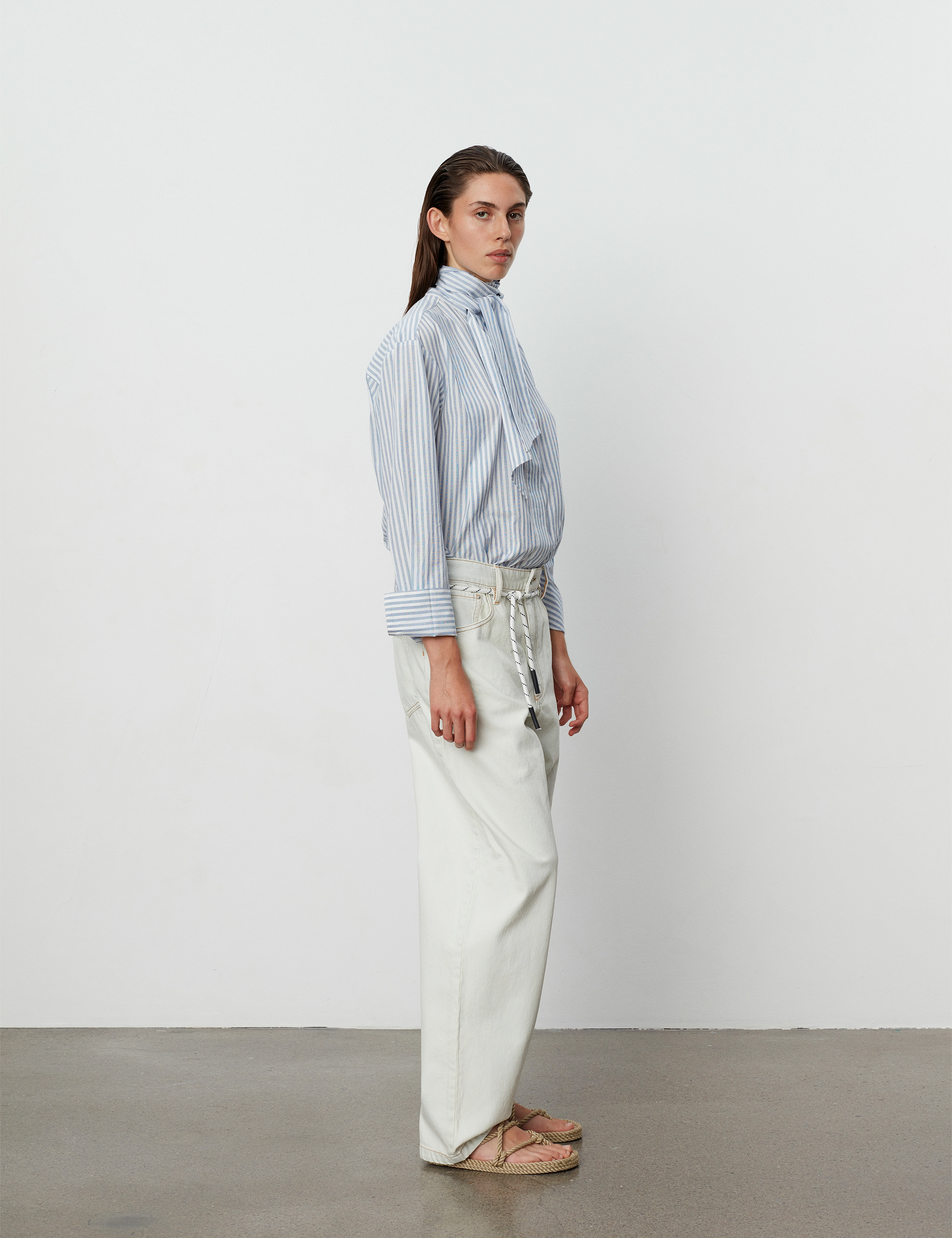Day Birger et Mikkelsen - Lily - Delicated Stripe - light blue - 5