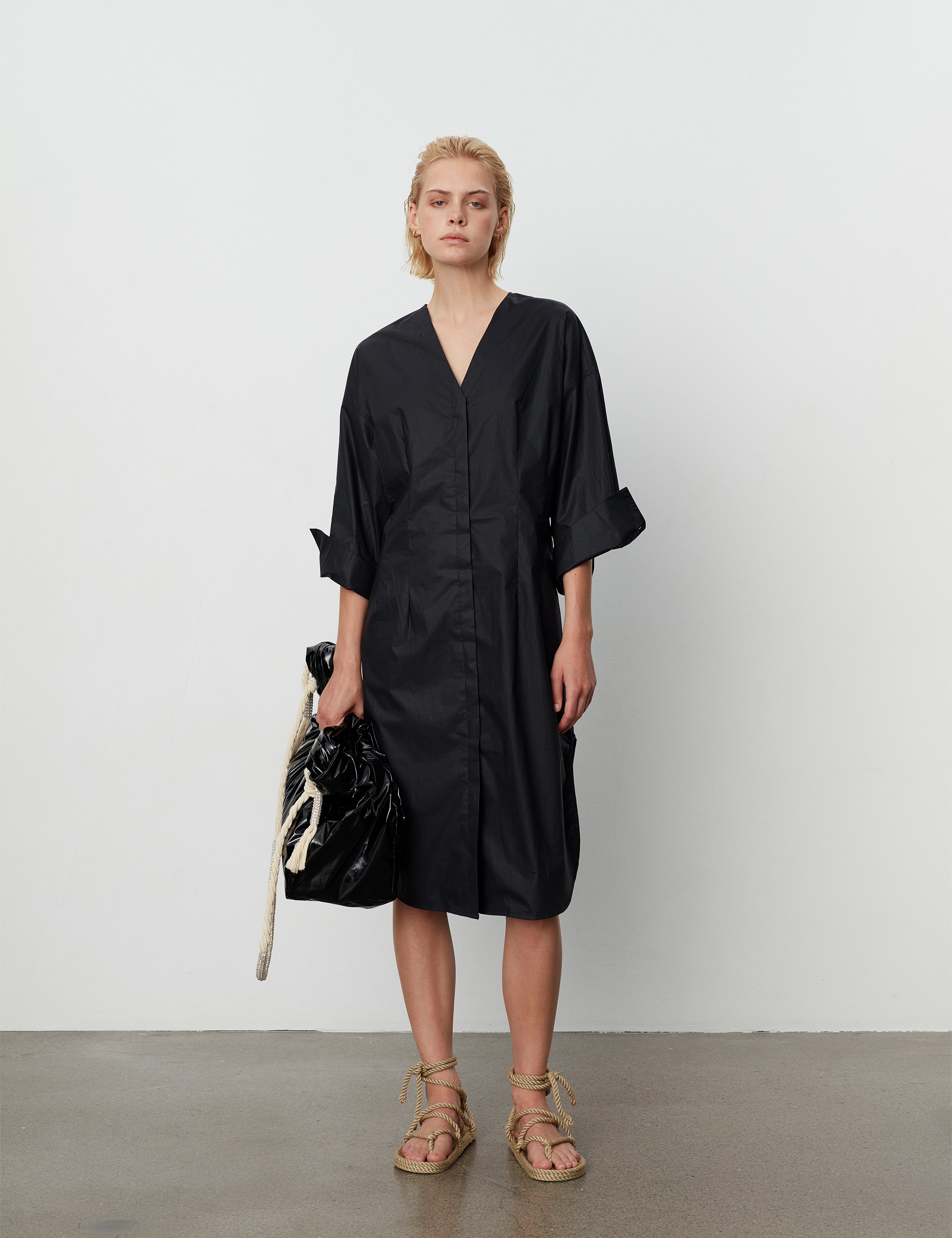 Day Birger et Mikkelsen - Nancy - Cotton Chintz - hemdkleider - black - 5