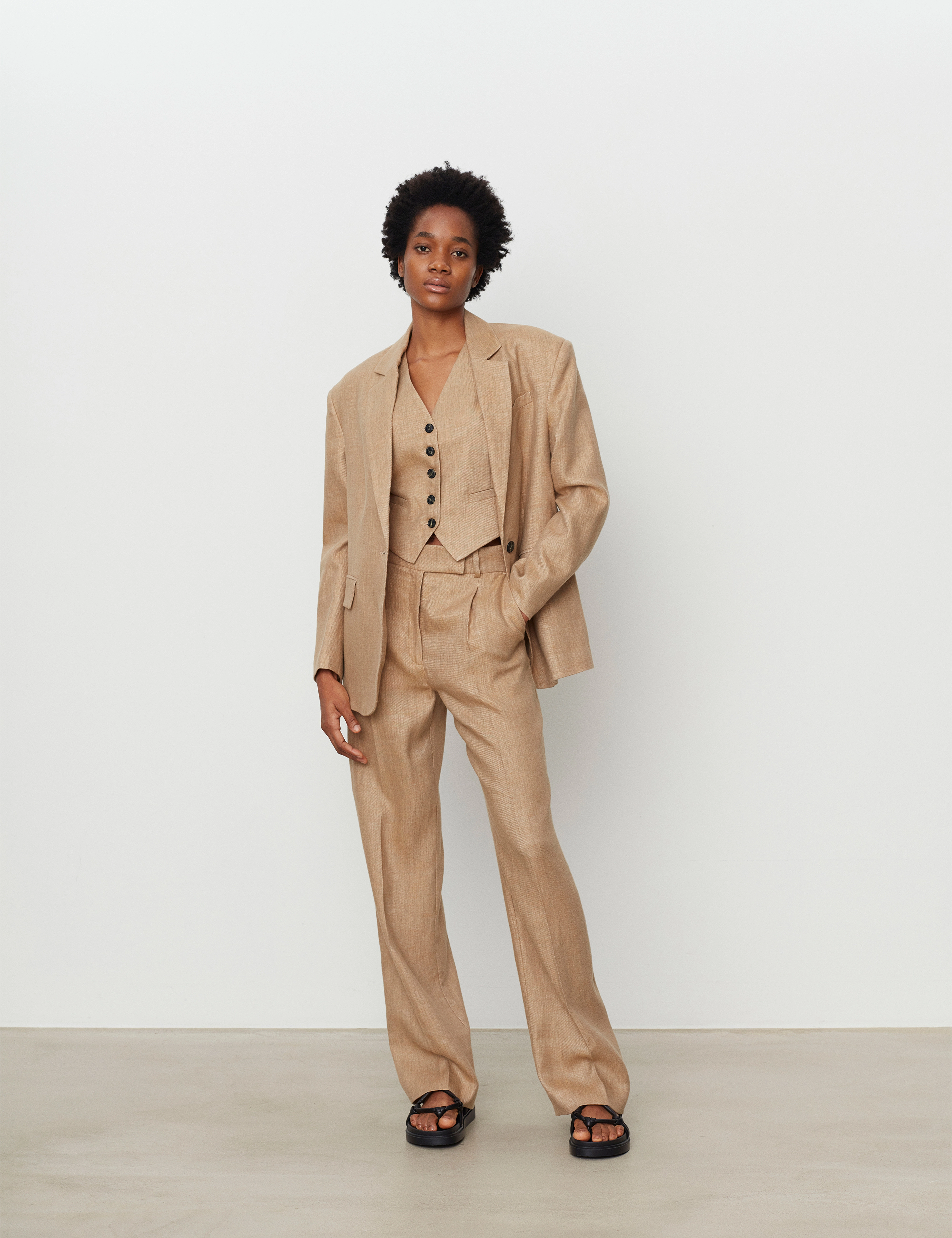 Day Birger et Mikkelsen - Allen - Fall for Linen - beige melange - 2
