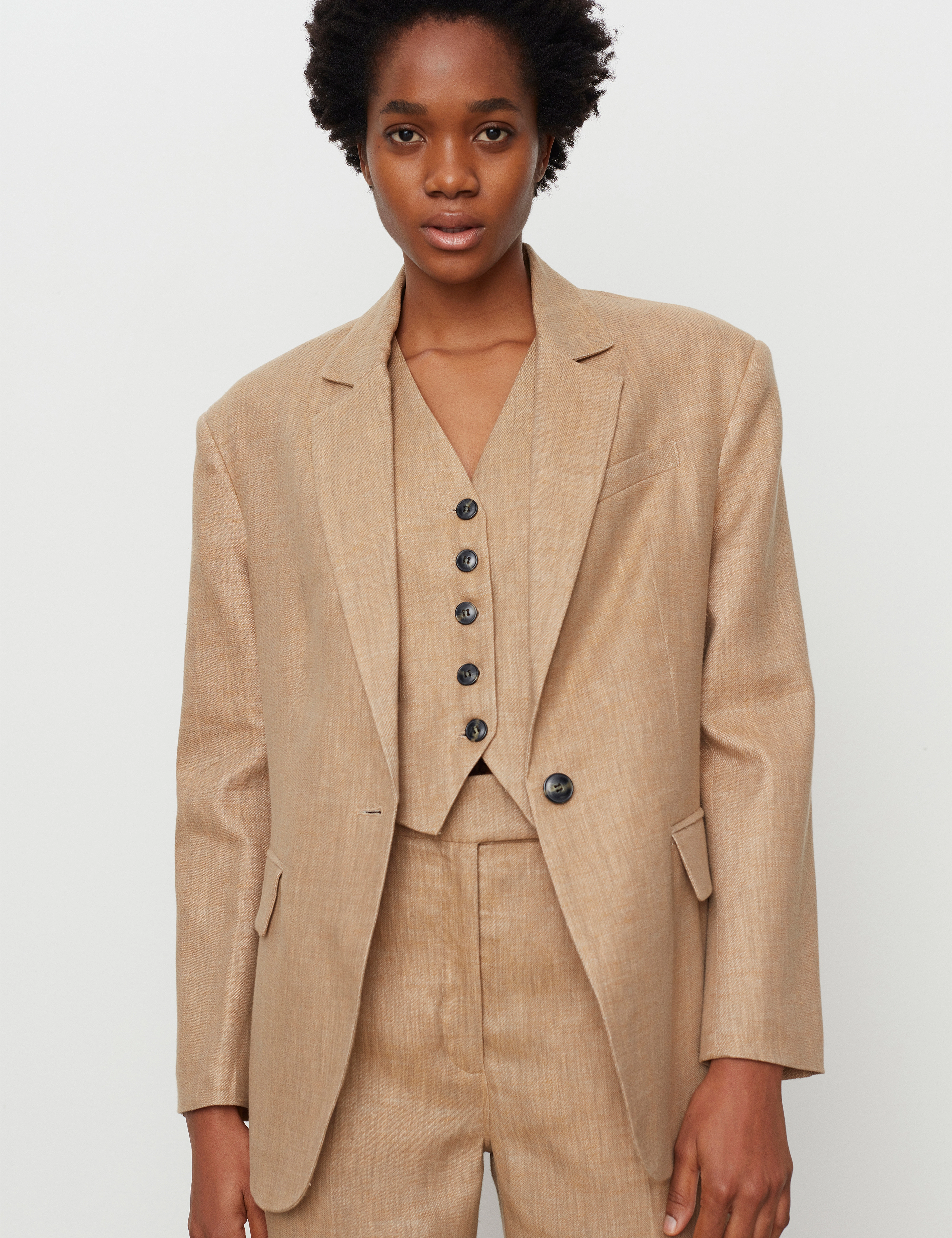 Day Birger et Mikkelsen - Allen - Fall for Linen - beige melange - 5