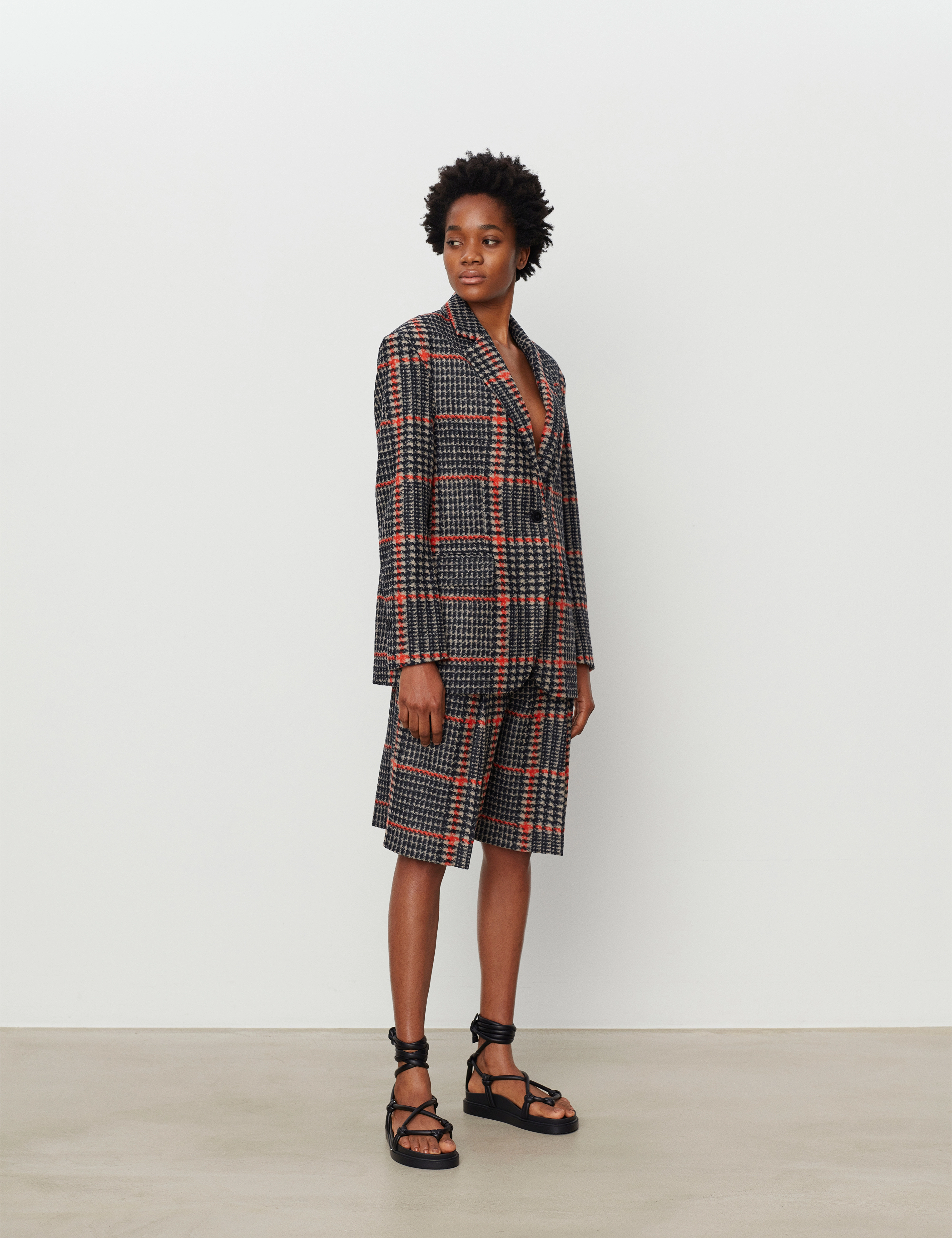 Day Birger et Mikkelsen - Allen - Wool Check - black - 3