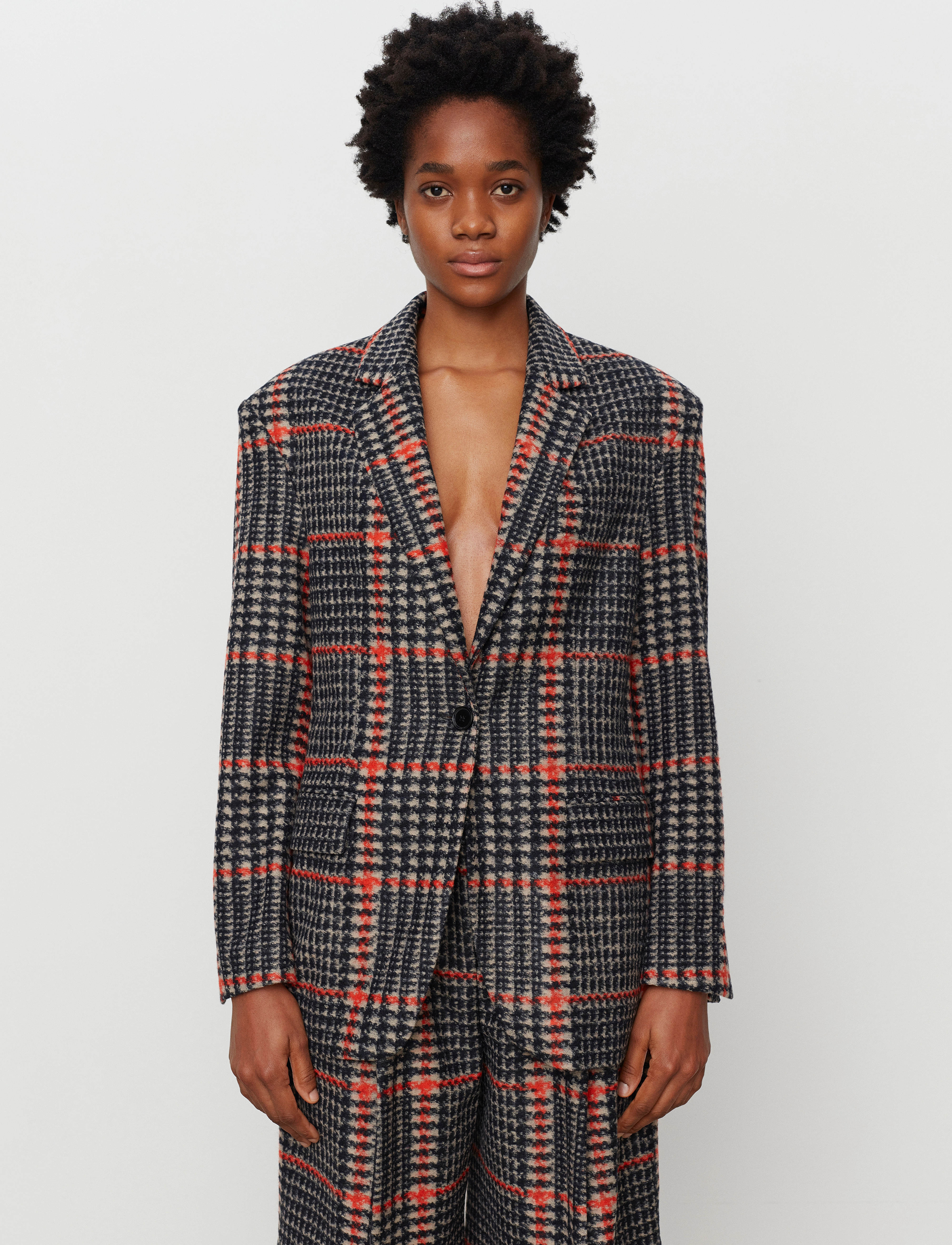 Day Birger et Mikkelsen - Allen - Wool Check - black - 5
