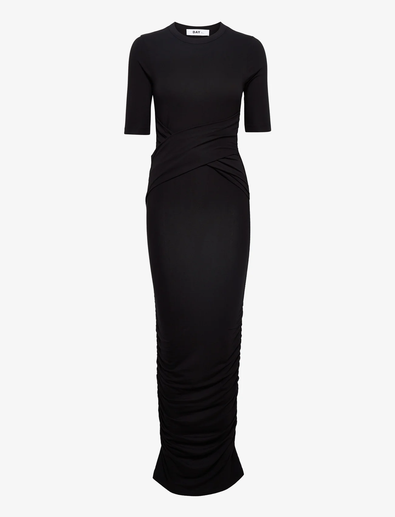 Day Birger et Mikkelsen - Christie - Wrap Jersey - ballīšu apģērbs par outlet cenām - black - 0
