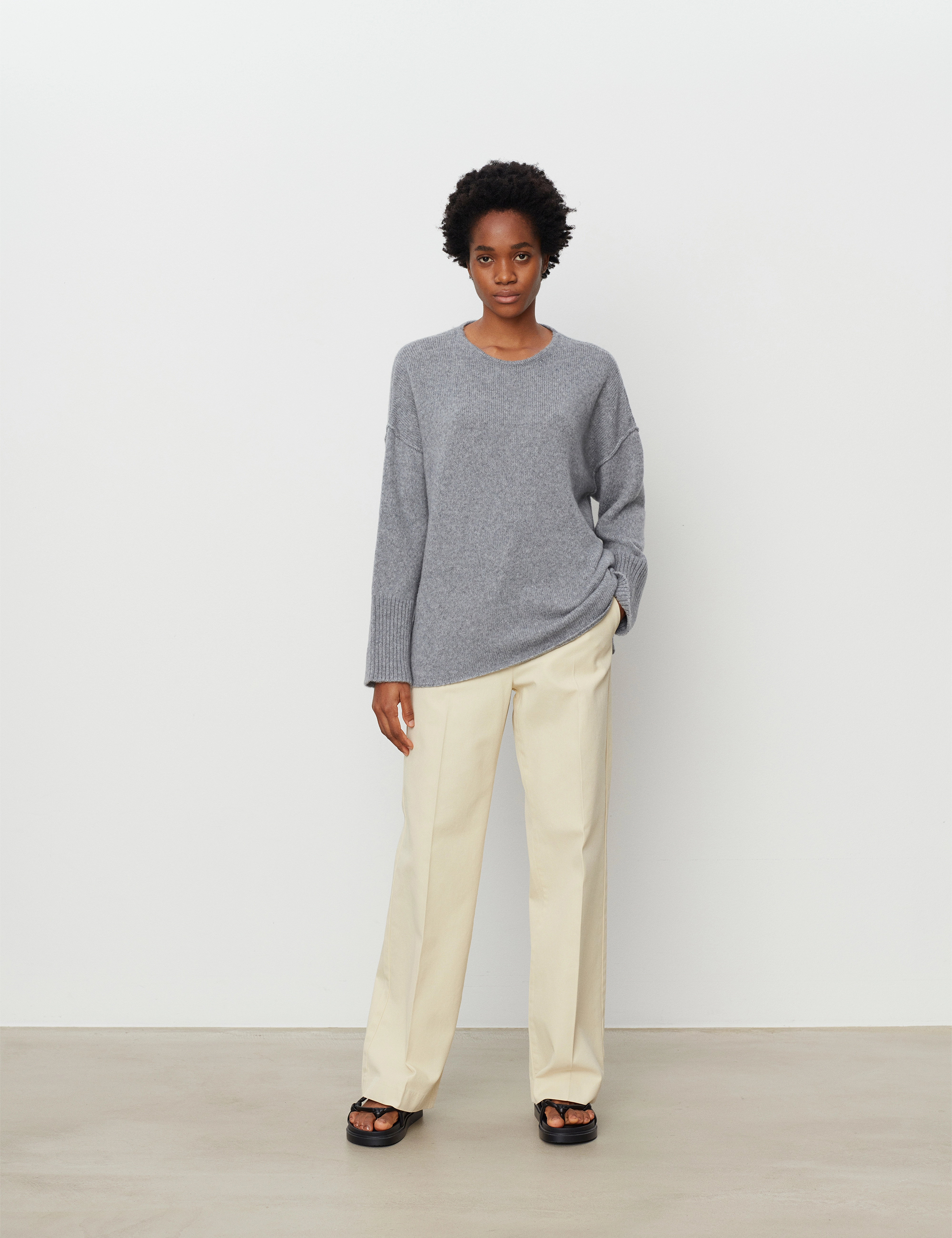 Day Birger et Mikkelsen - Elva - Basic Lamb - medium grey melange - 2