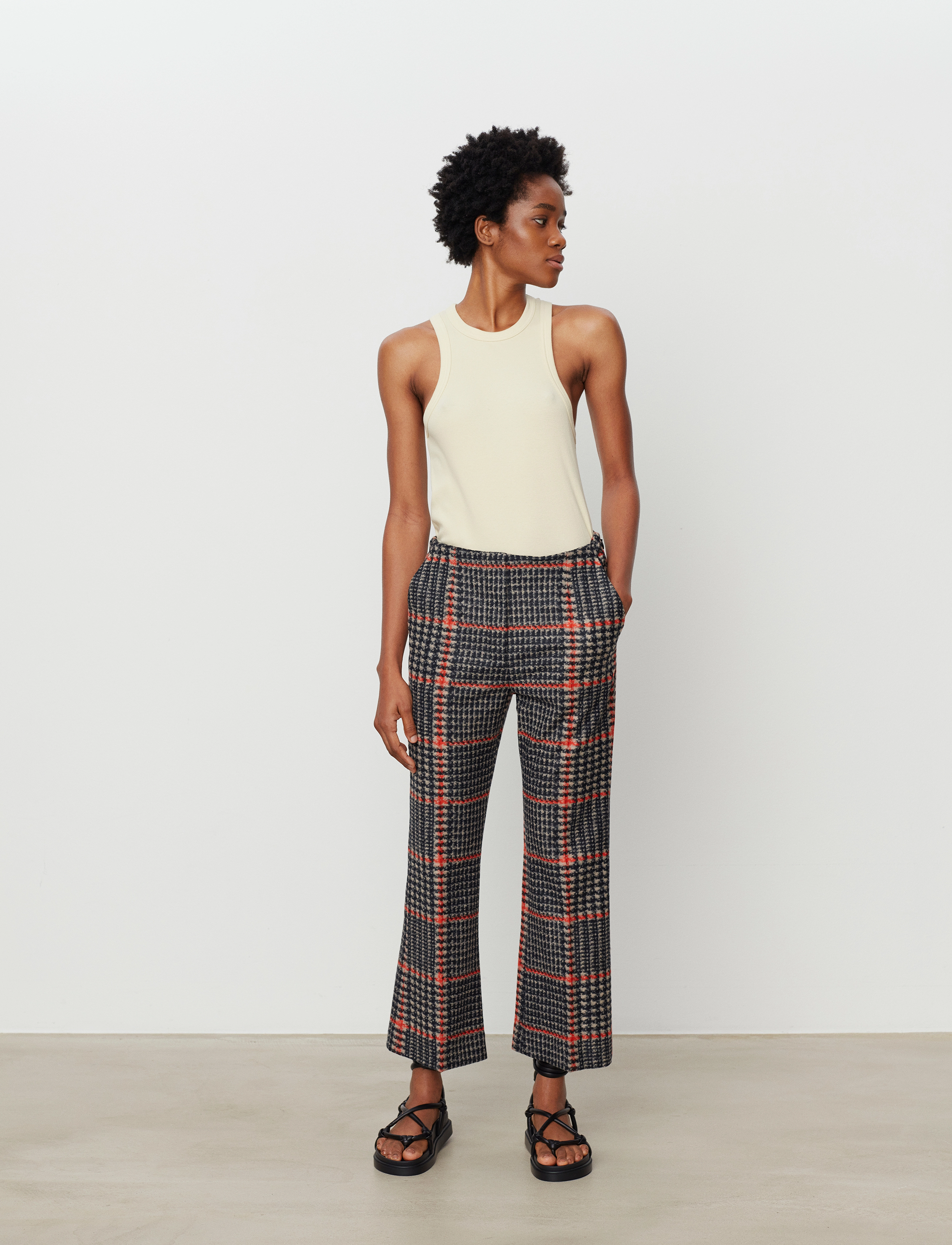 Day Birger et Mikkelsen - Jerry - Wool Check - black - 3