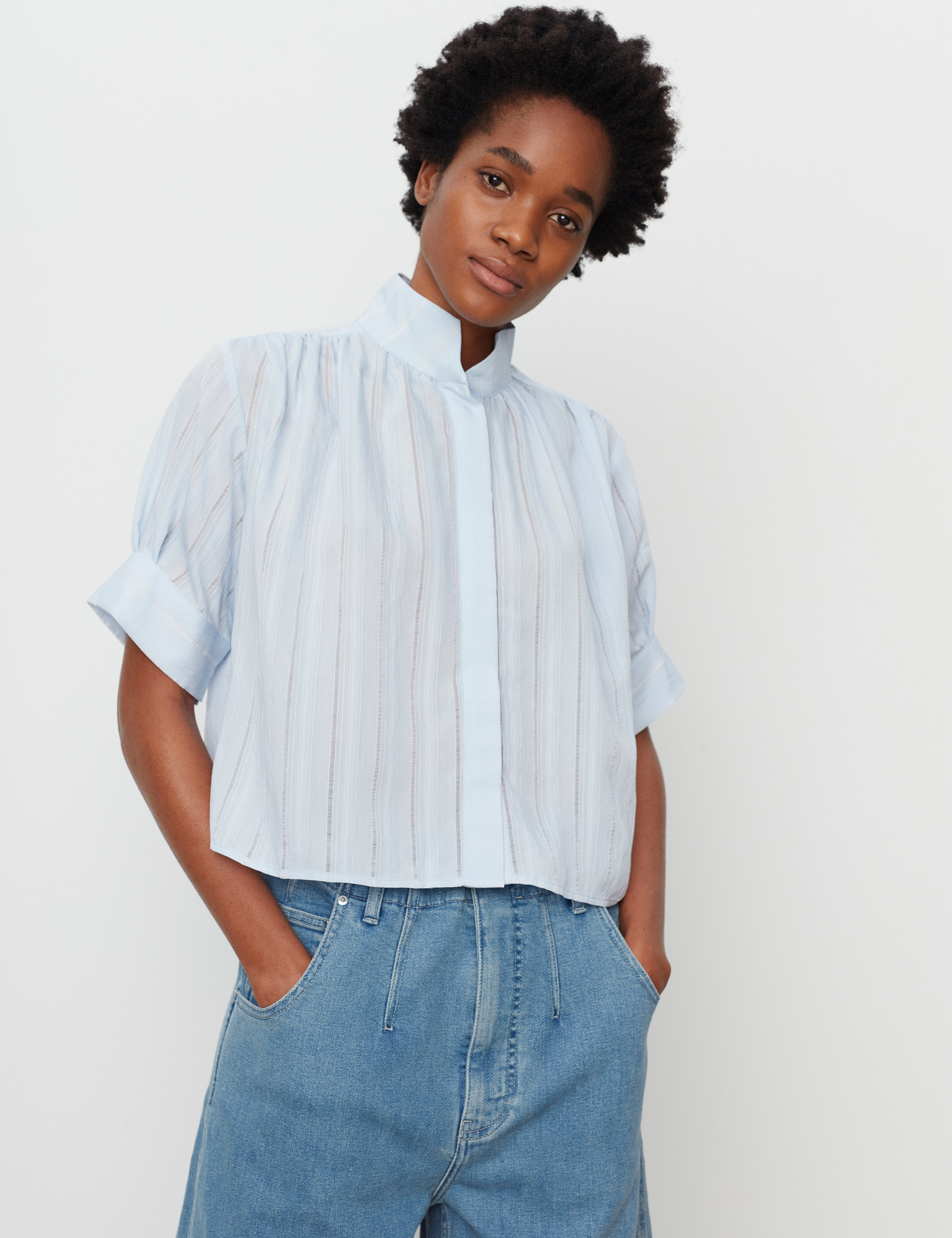 Day Birger et Mikkelsen - Lucia - Blended Stripe - light skye - 2