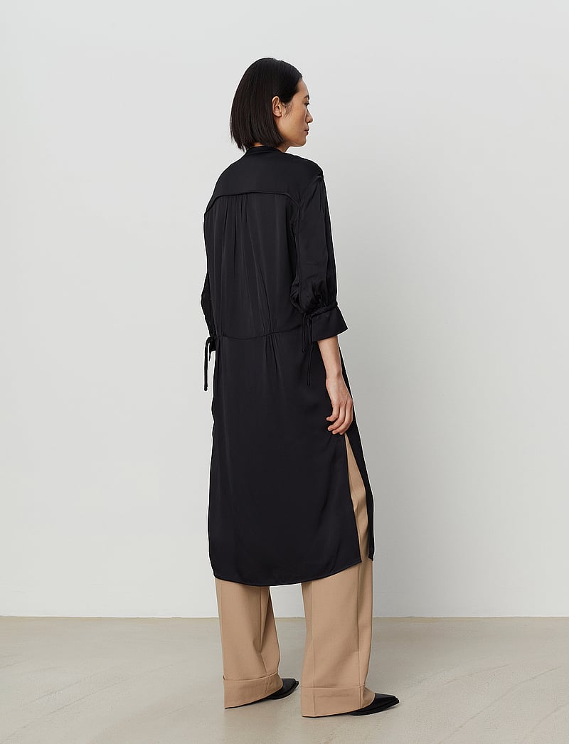 Day Birger et Mikkelsen - Blaize - Fluid Texture - skjortekjoler - black - 3