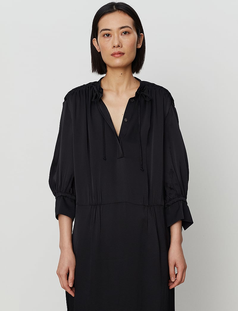 Day Birger et Mikkelsen - Blaize - Fluid Texture - skjortekjoler - black - 5