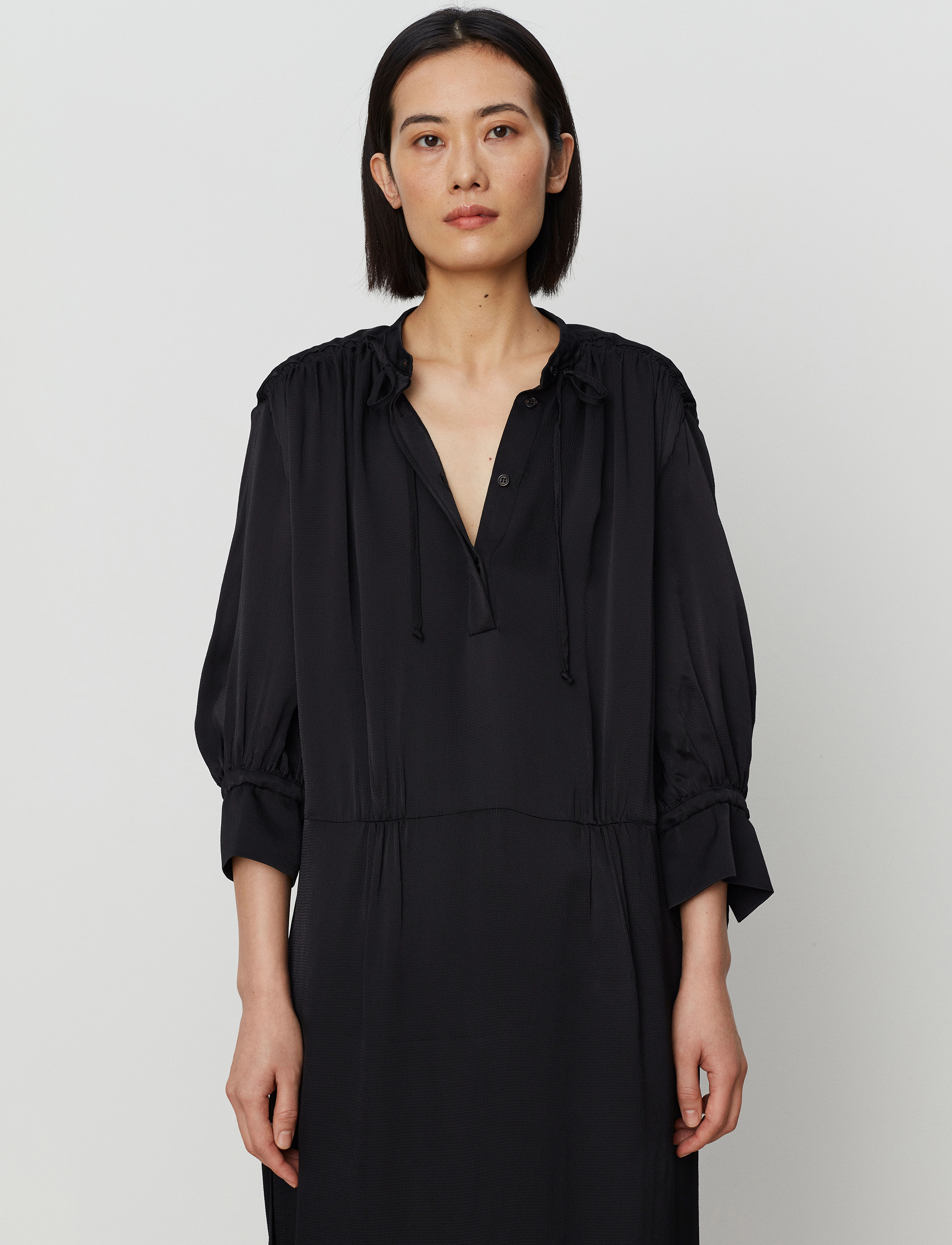 Day Birger et Mikkelsen - Blaize - Fluid Texture - midikleidid - black - 5