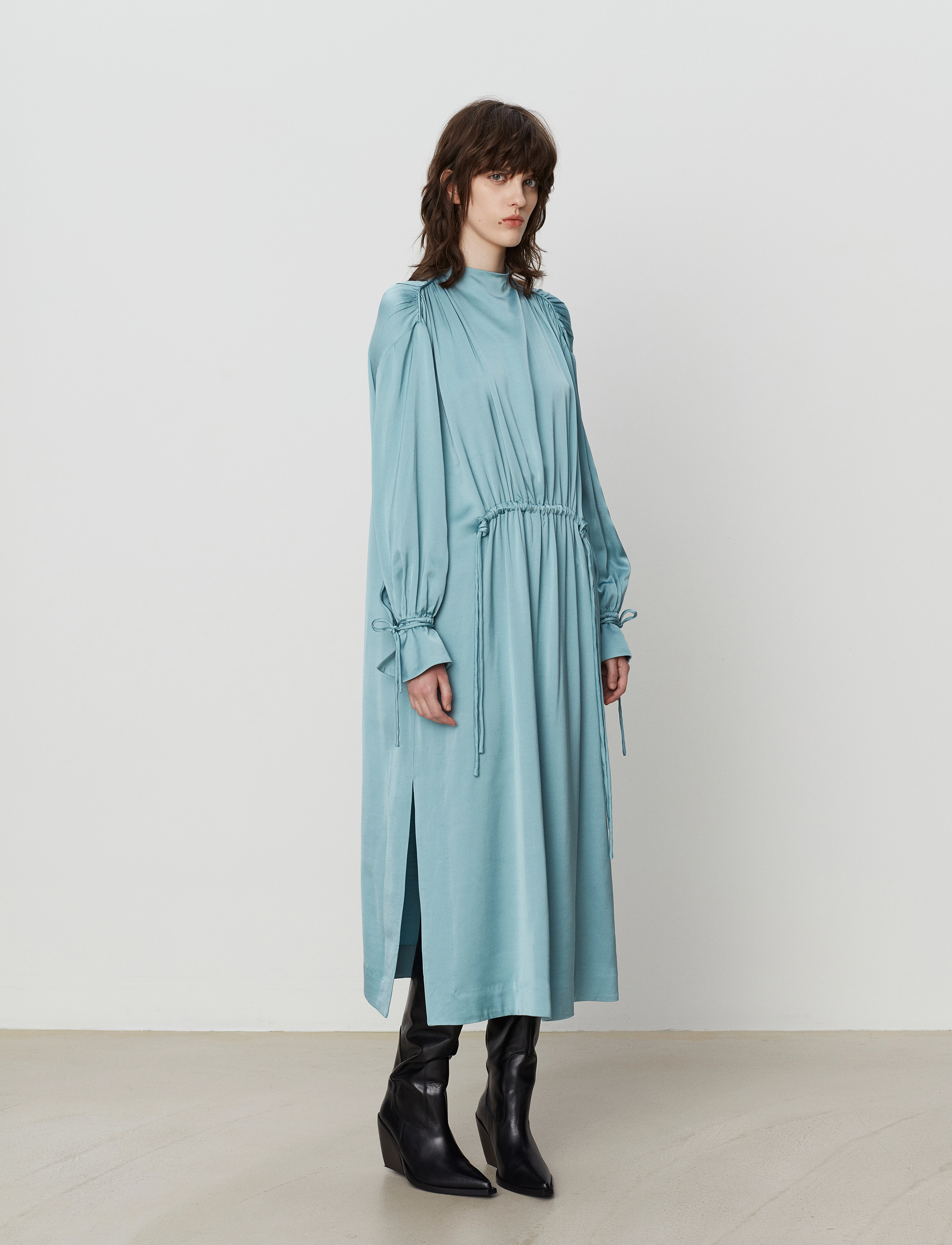 Day Birger et Mikkelsen - Daisy - Shiny Viscose - stone blue - 3