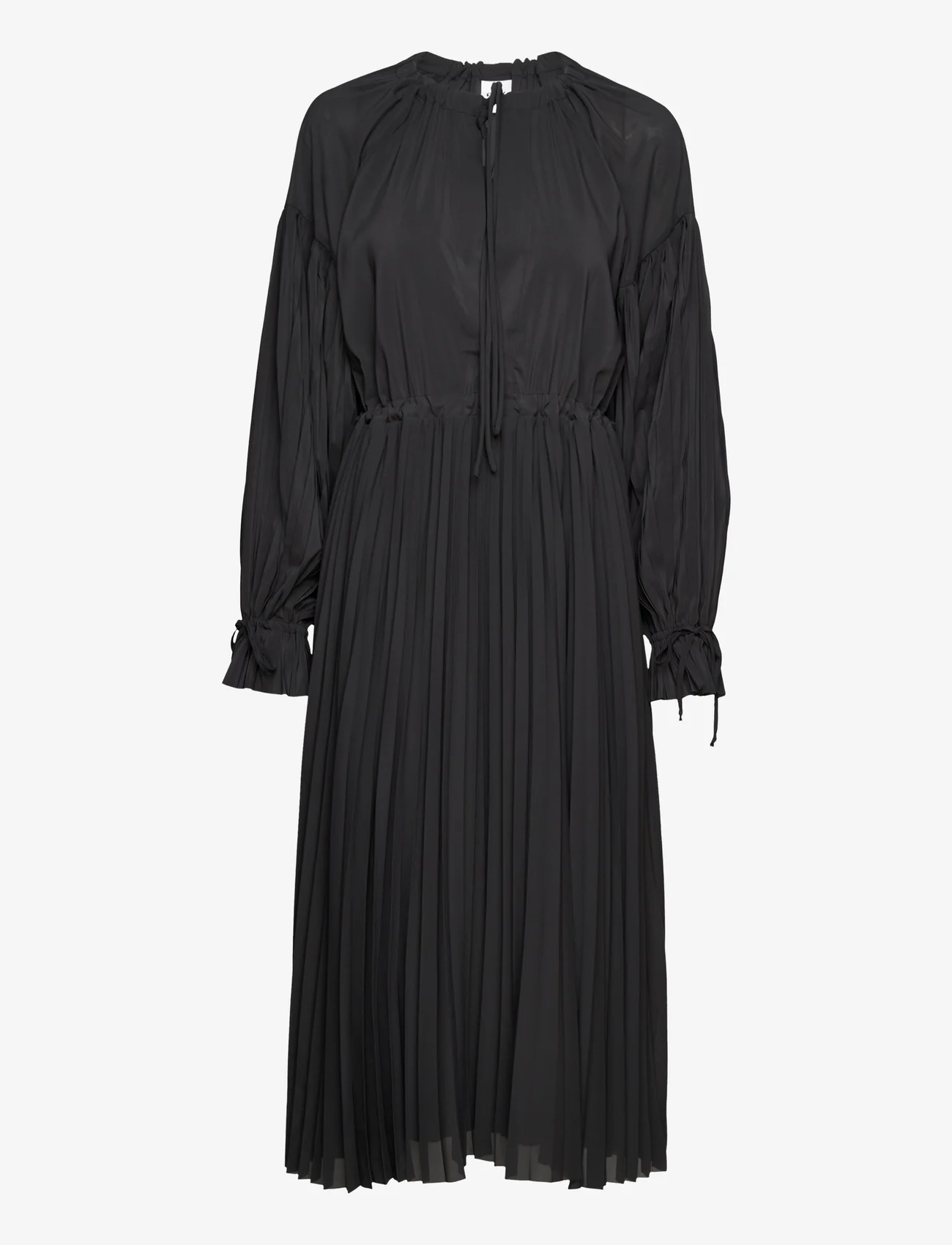 Day Birger et Mikkelsen - Leighton - Solid Plissé - midi kjoler - black - 0