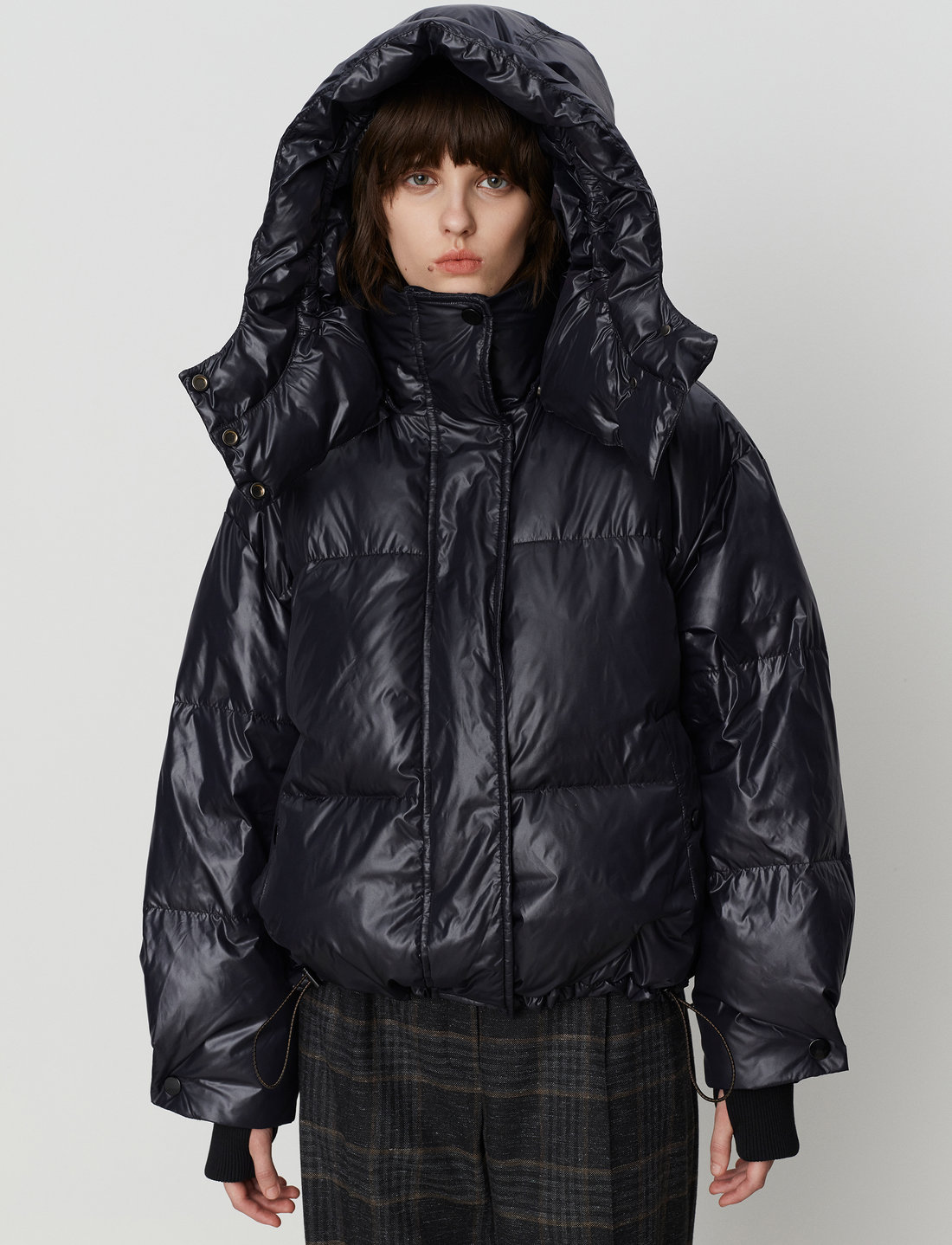 Vinyl sales winter jacket