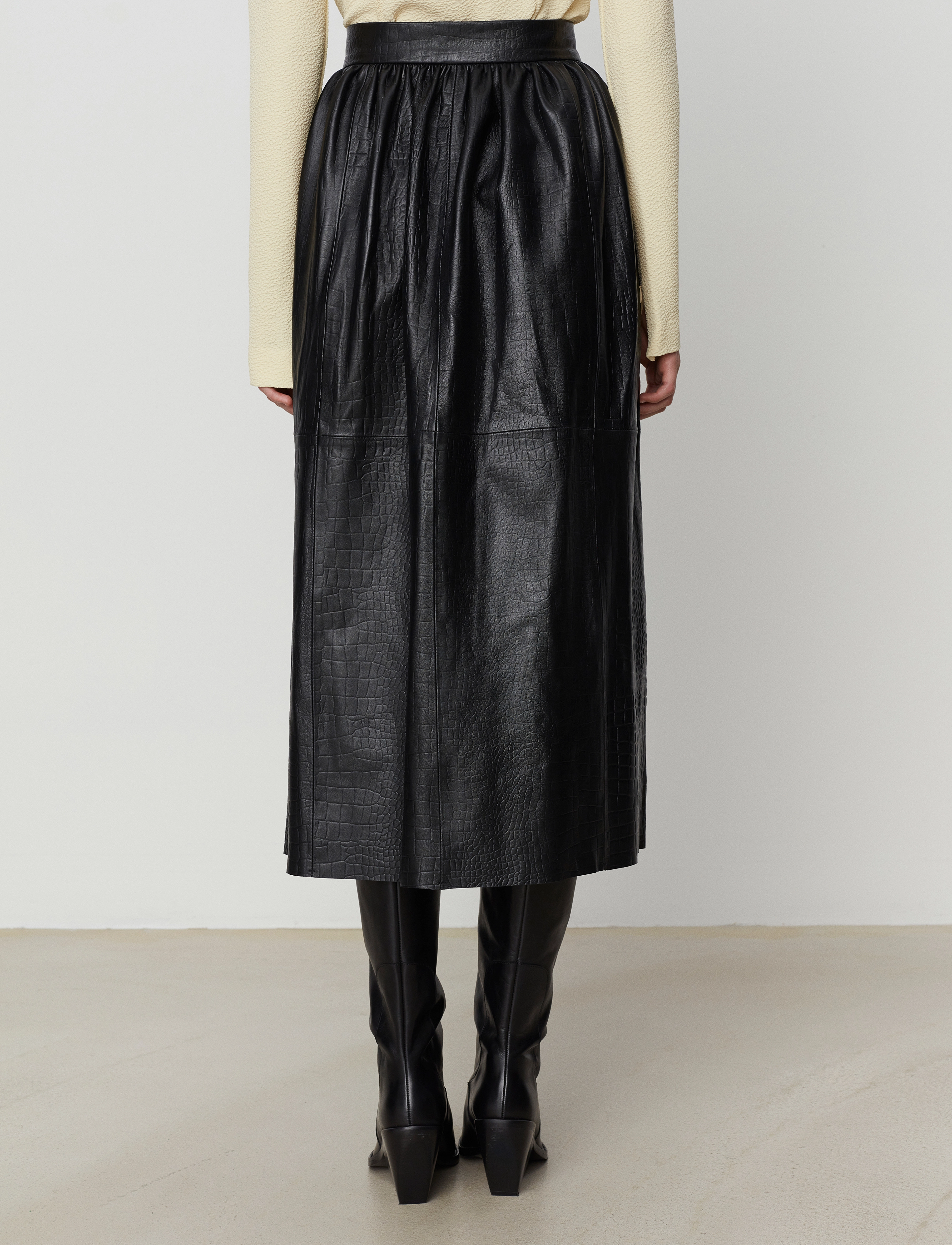 Day Birger et Mikkelsen - Edith - Lamb Croco - black - 4