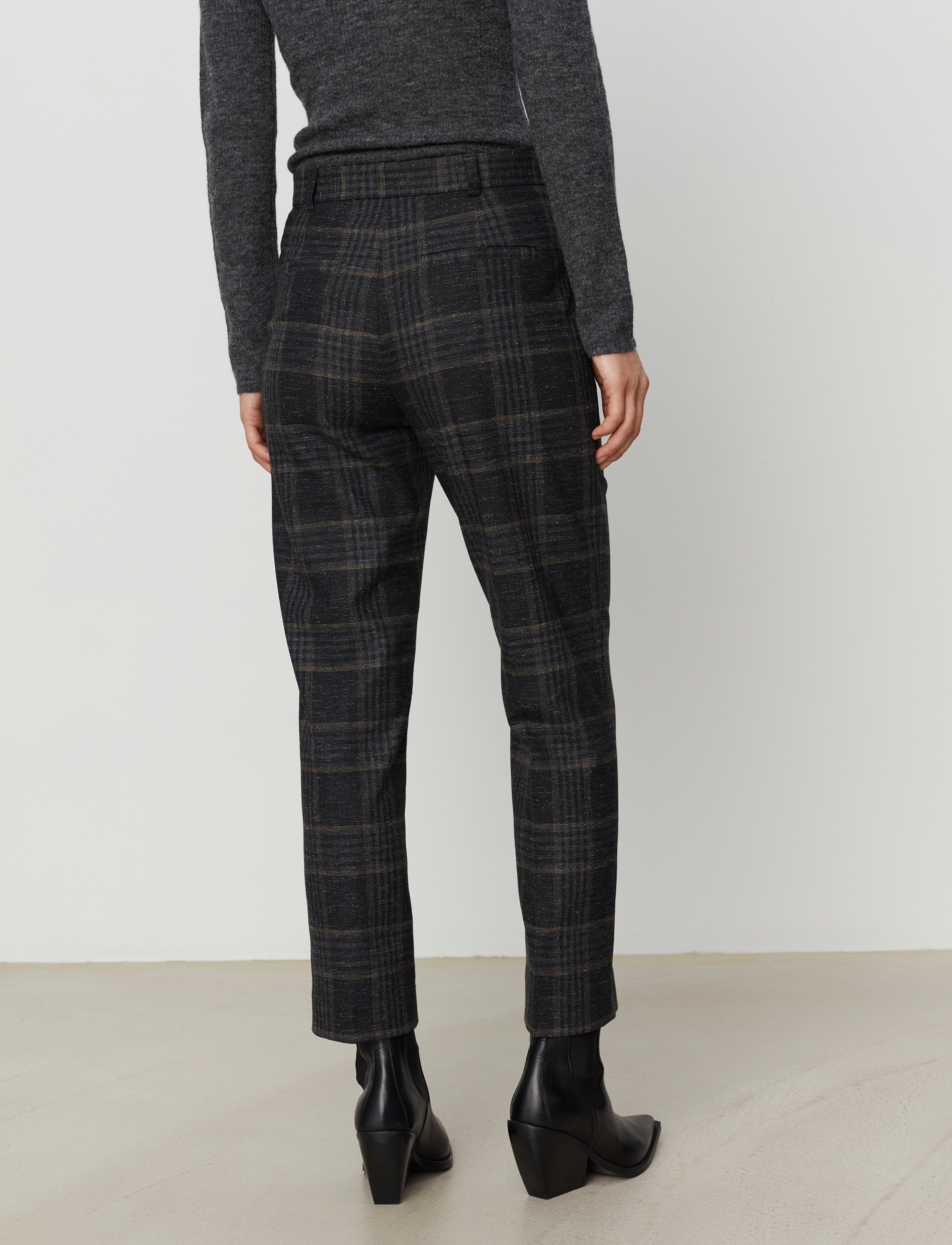 Day Birger et Mikkelsen - Classic Lady - Wonderful Check - dark grey melange - 4