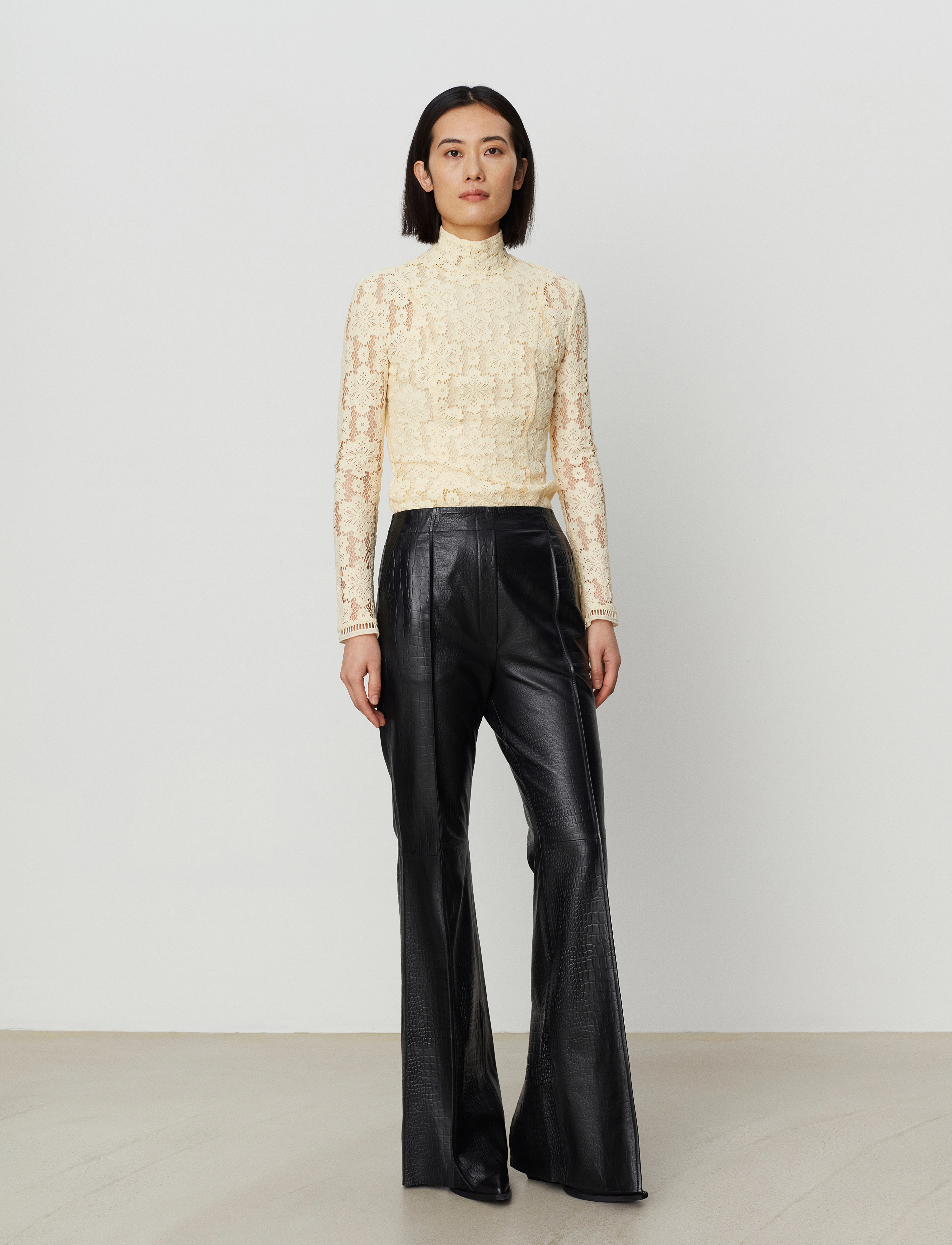 Day Birger et Mikkelsen - Alice - Lamb Croco - black - 2