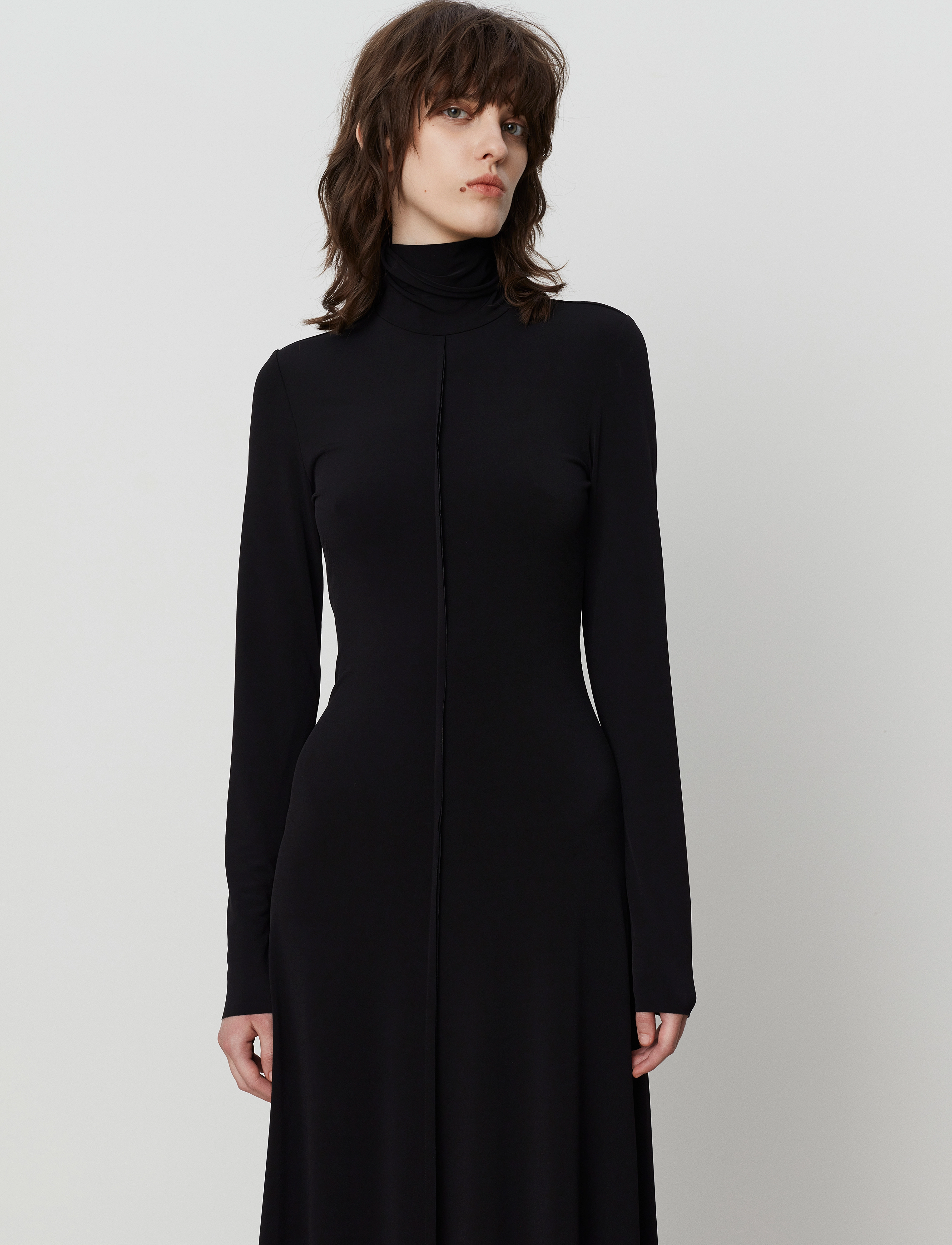 Day Birger et Mikkelsen - Julie - Delicate Stretch - midi kjoler - black - 5