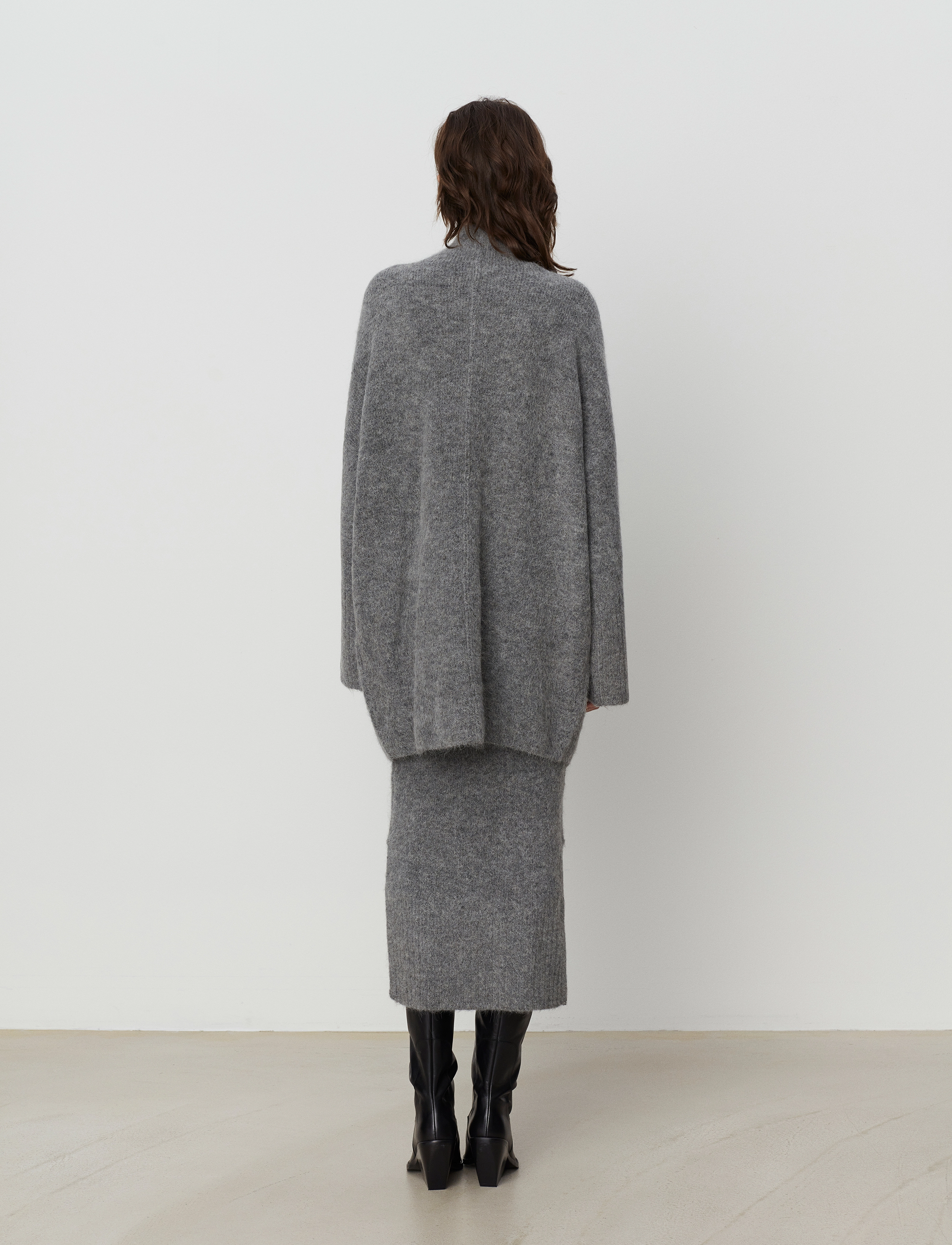 Day Birger et Mikkelsen - Pierre - Winter Wool - dark grey melange - 4