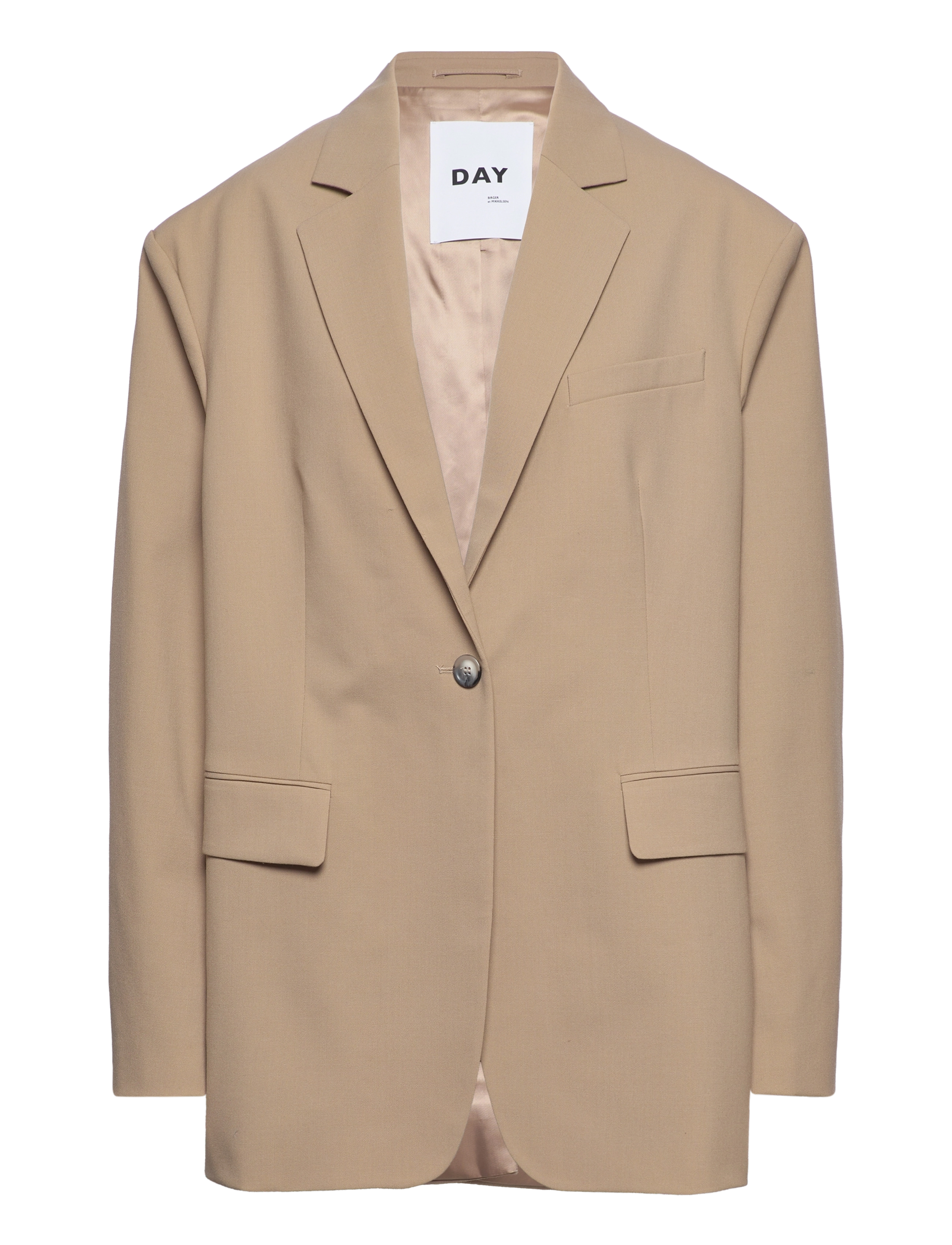 Day Birger et Mikkelsen - Allen - Elegant Wool - pale khaki - 0