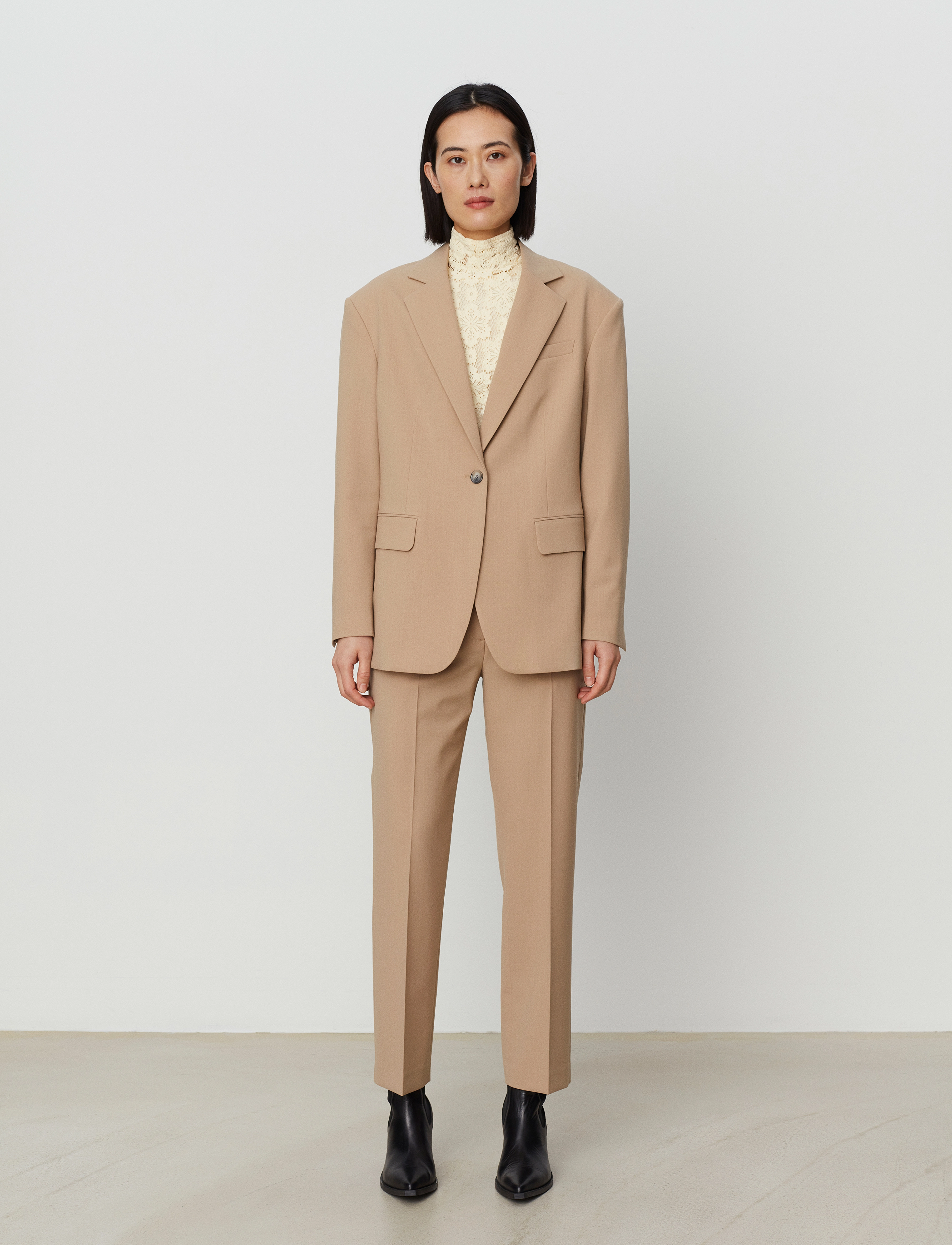 Day Birger et Mikkelsen - Allen - Elegant Wool - pale khaki - 2