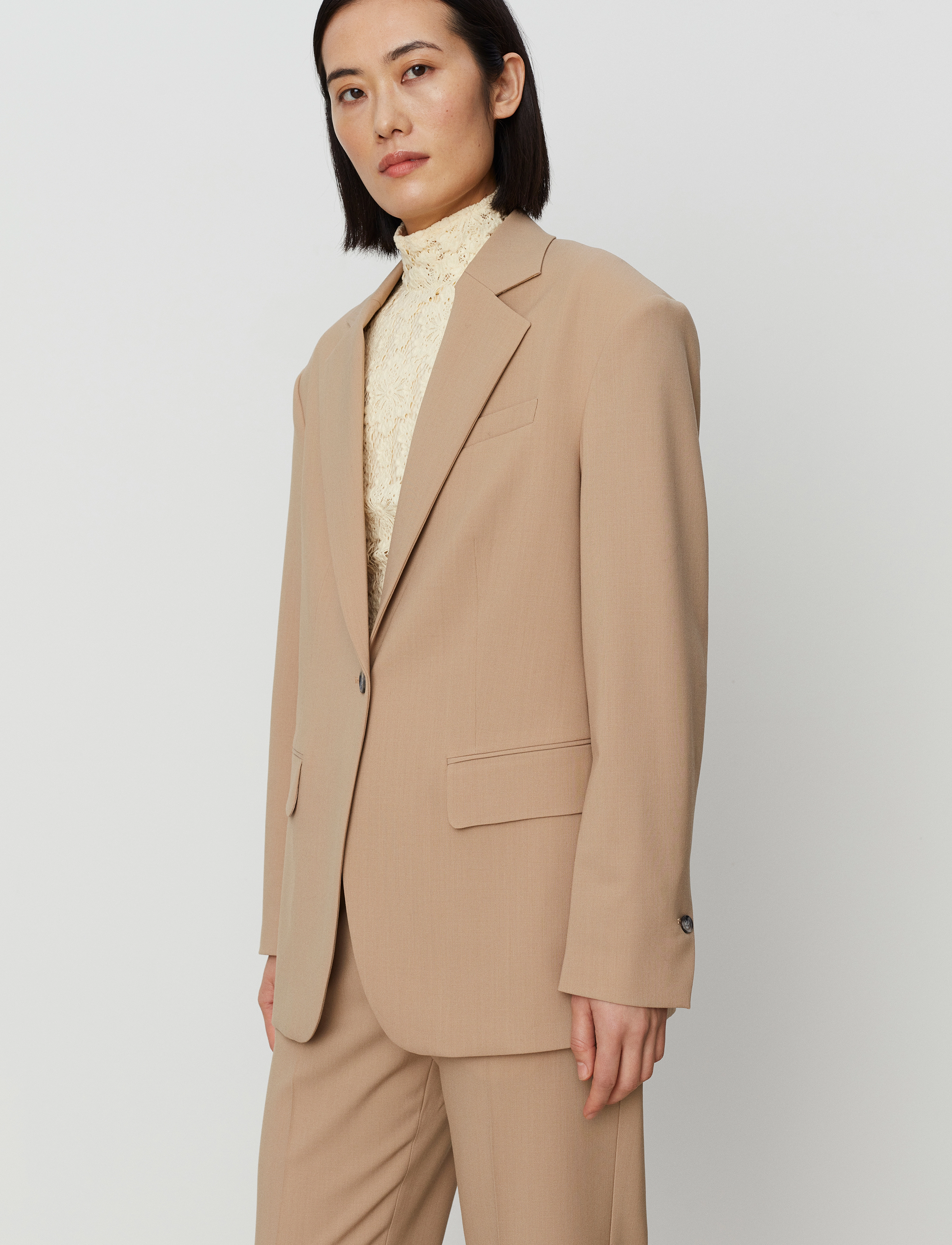 Day Birger et Mikkelsen - Allen - Elegant Wool - pale khaki - 5