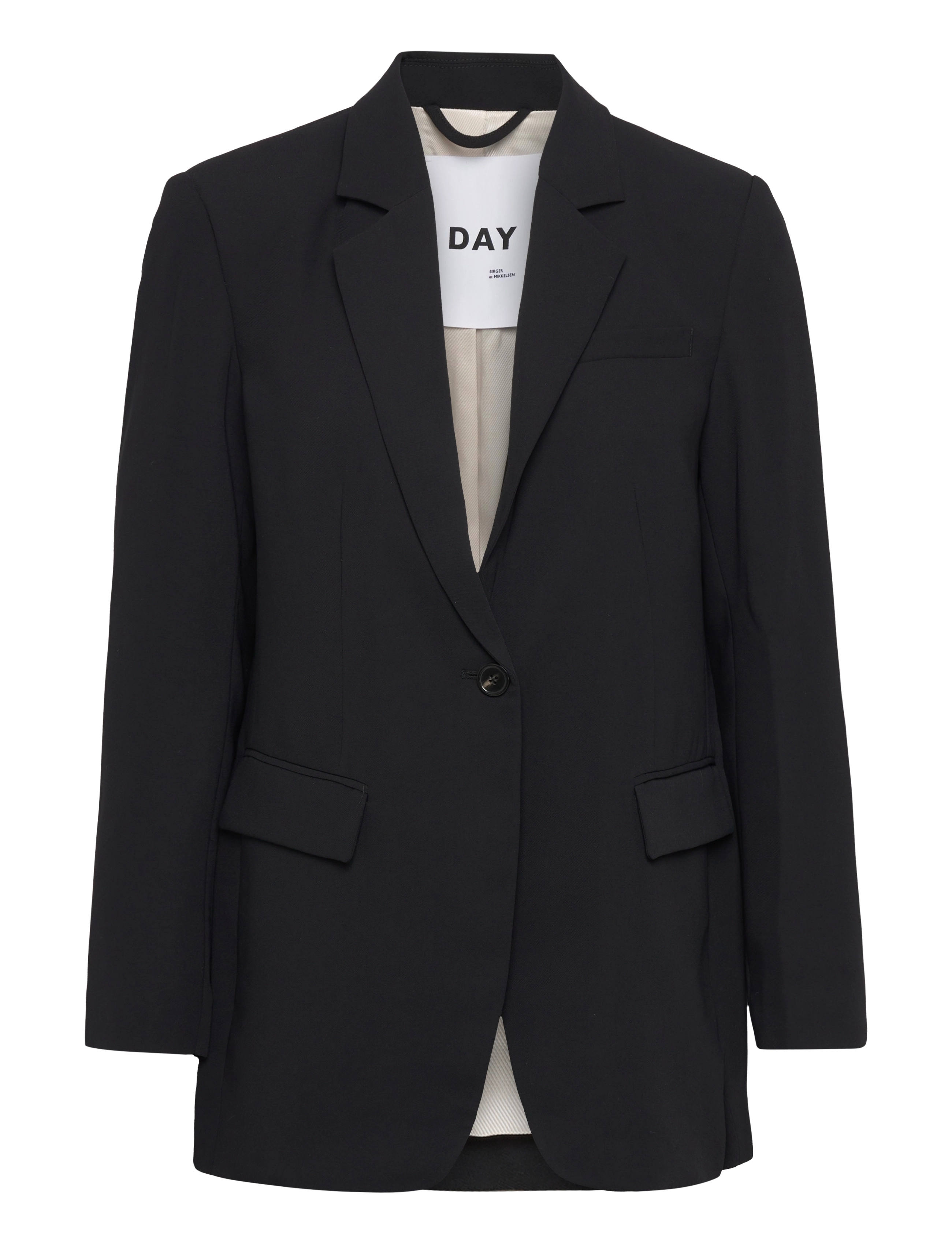 DAY BIRGER ET MIKKELSEN Elton - Klassisch Gabardine Schwarz - 36 - Damen