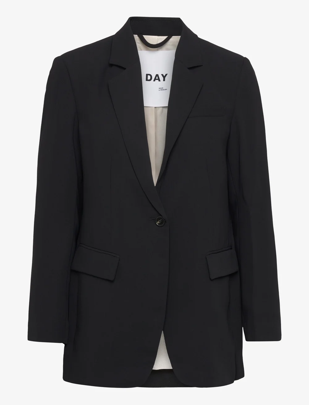 Day Birger et Mikkelsen - Elton - Classic Gabardine - einreihige blazer - black - 1