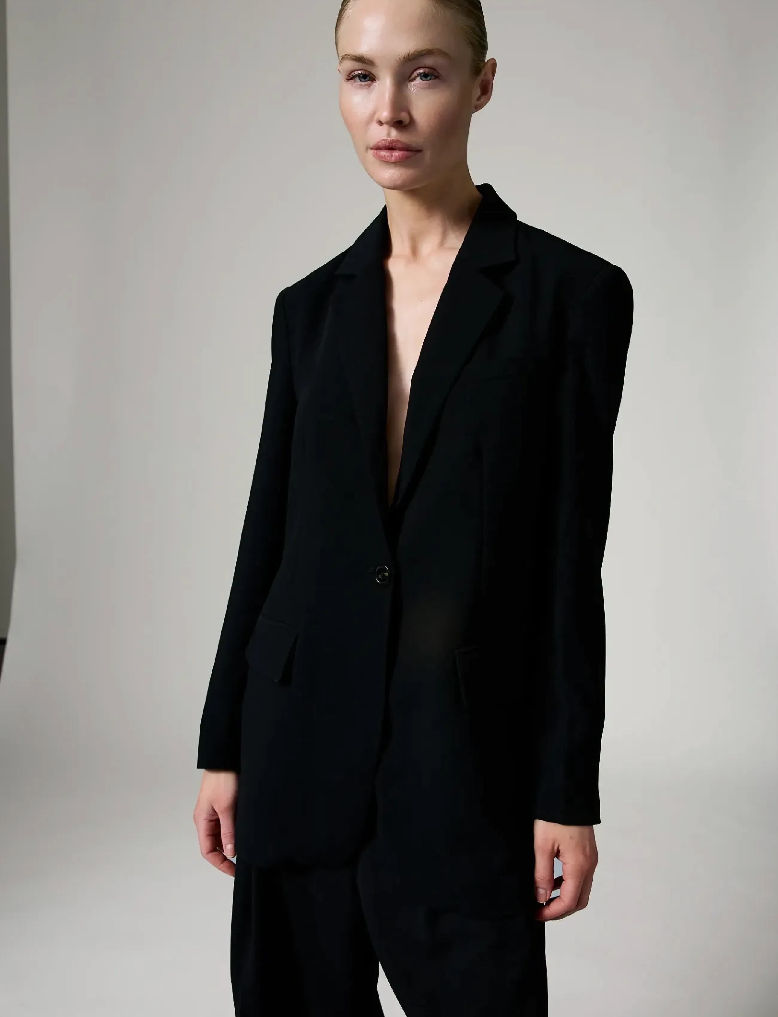 Day Birger et Mikkelsen - Elton - Classic Gabardine - yksiriviset bleiserit - black - 3