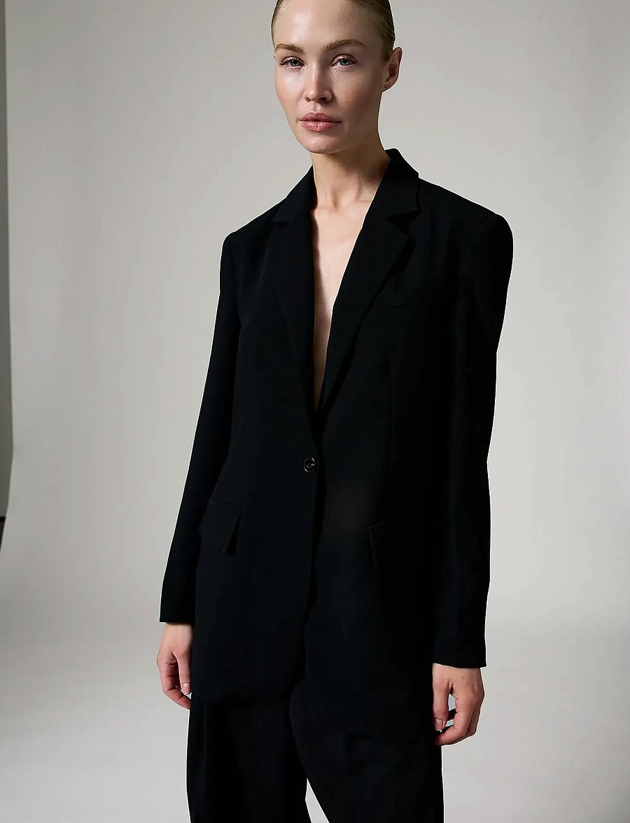Day Birger et Mikkelsen - Elton - Classic Gabardine - yksiriviset bleiserit - black - 3