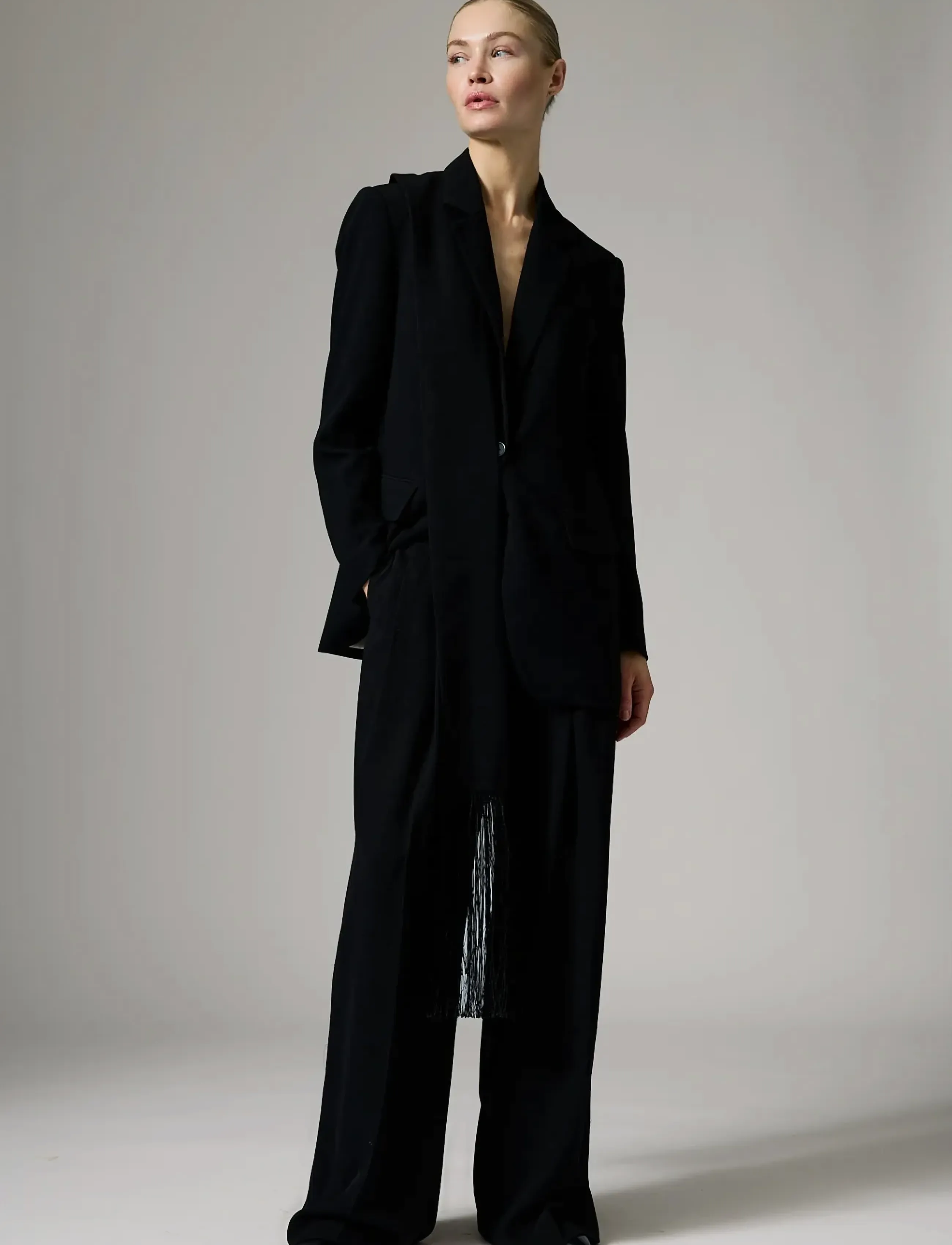 Day Birger et Mikkelsen - Elton - Classic Gabardine - yksiriviset bleiserit - black - 5