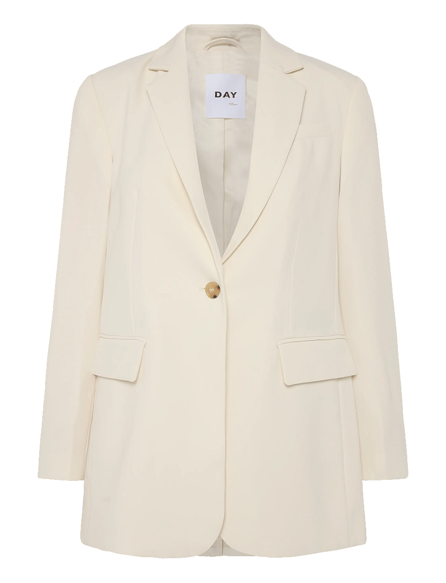Day Birger et Mikkelsen - Elton - Classic Gabardine - Ühes joones nööpidega bleiserid - ivory shade - 0