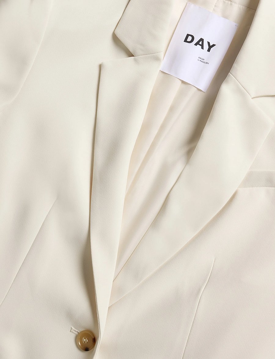Day Birger et Mikkelsen - Elton - Classic Gabardine - Ühes joones nööpidega bleiserid - ivory shade - 2