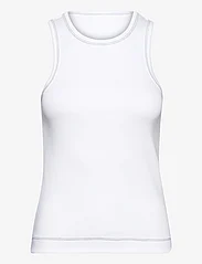 Day Birger et Mikkelsen - Alisson - Heavy Rib - t-shirts & topper - bright white - 0