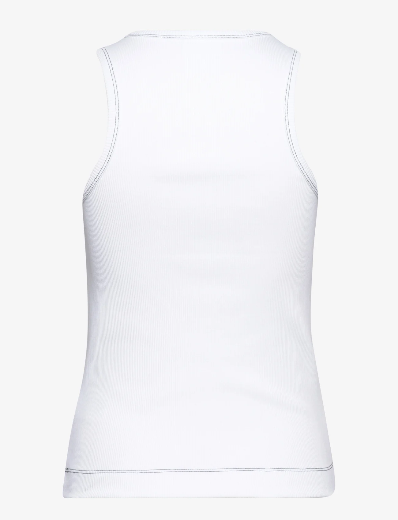 Day Birger et Mikkelsen - Alisson - Heavy Rib - t-shirts & topper - bright white - 1