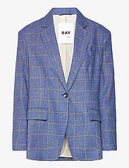 Day Birger et Mikkelsen - Allen - Summertime Check - festtøj til outletpriser - lapis blue - 0