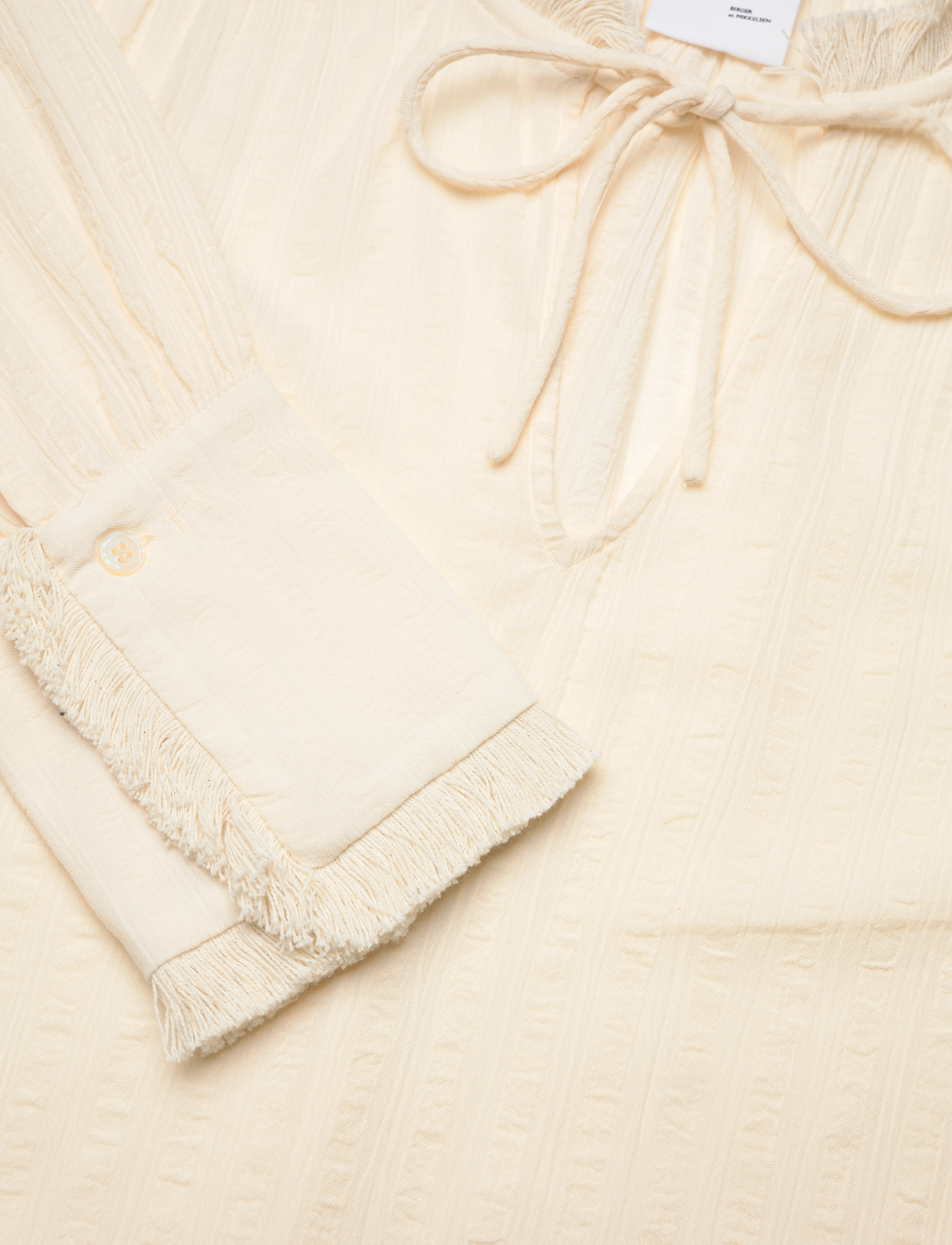 Day Birger et Mikkelsen - Cheyenne - Sheer Cotton - bluzki z długimi rękawami - vanilla ice - 2