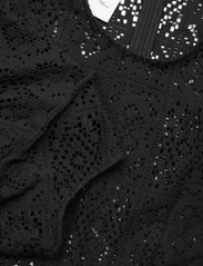 Day Birger et Mikkelsen - Cordelia - Cotton Crochet Lace - blūzes ar īsām piedurknēm - black - 2