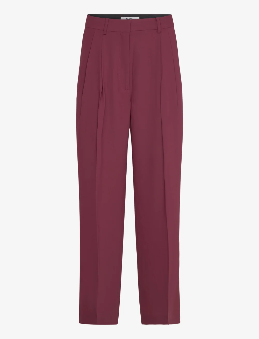 Day Birger et Mikkelsen - Enzo - Classic Gabardine - hosen mit weitem bein - tawny port - 0