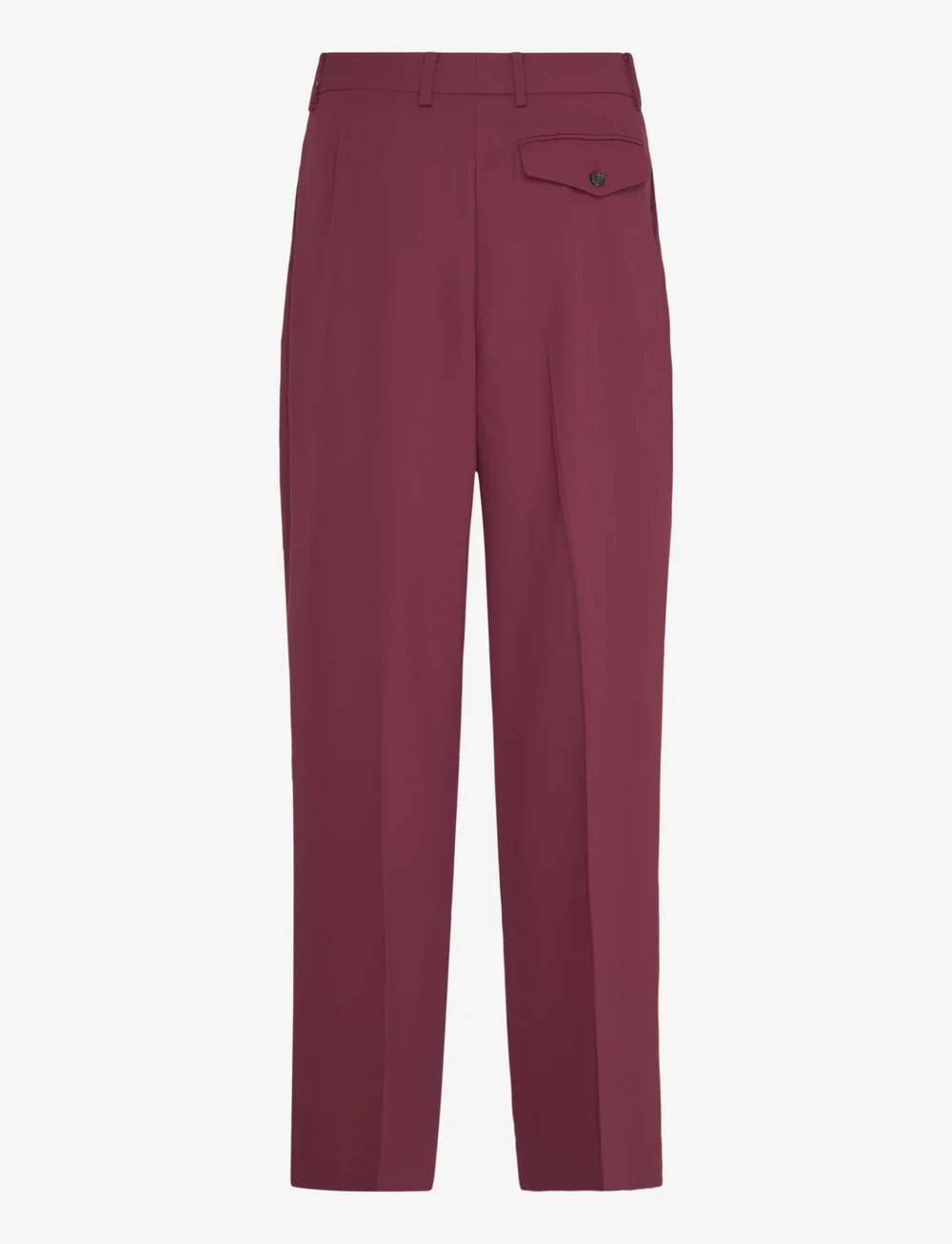Day Birger et Mikkelsen - Enzo - Classic Gabardine - hosen mit weitem bein - tawny port - 1