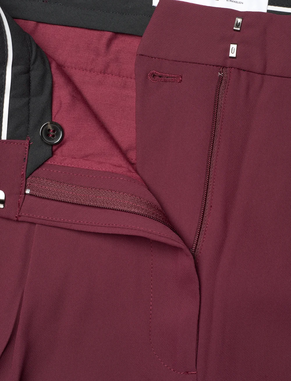 Day Birger et Mikkelsen - Enzo - Classic Gabardine - hosen mit weitem bein - tawny port - 3