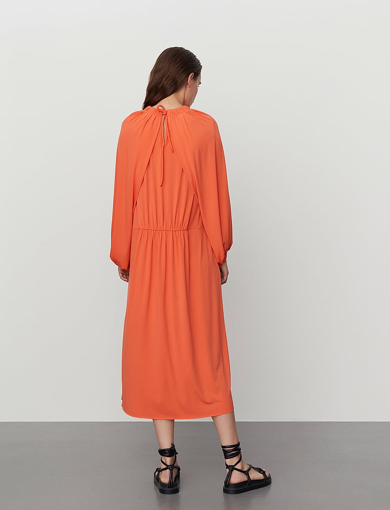Day Birger et Mikkelsen - Fay - Delicate Stretch - midikleider - persimmon orange - 4