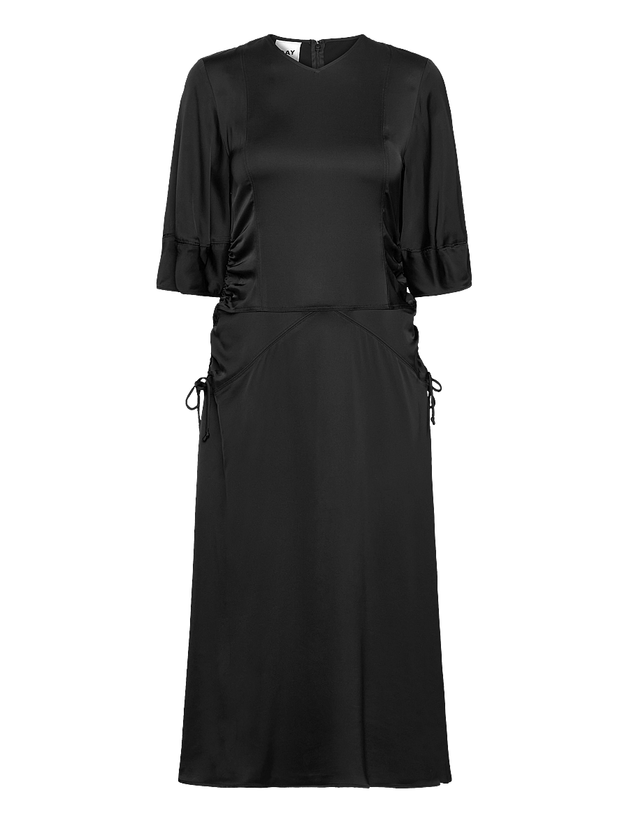 Day Birger et Mikkelsen - Gia - Fluid Viscose - cocktailklänningar - black - 0