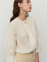 Day Birger et Mikkelsen - Josephine - Clean Cotton Stretch - blouses met lange mouwen - vanilla ice - 2