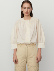 Day Birger et Mikkelsen - Josephine - Clean Cotton Stretch - blouses met lange mouwen - vanilla ice - 3