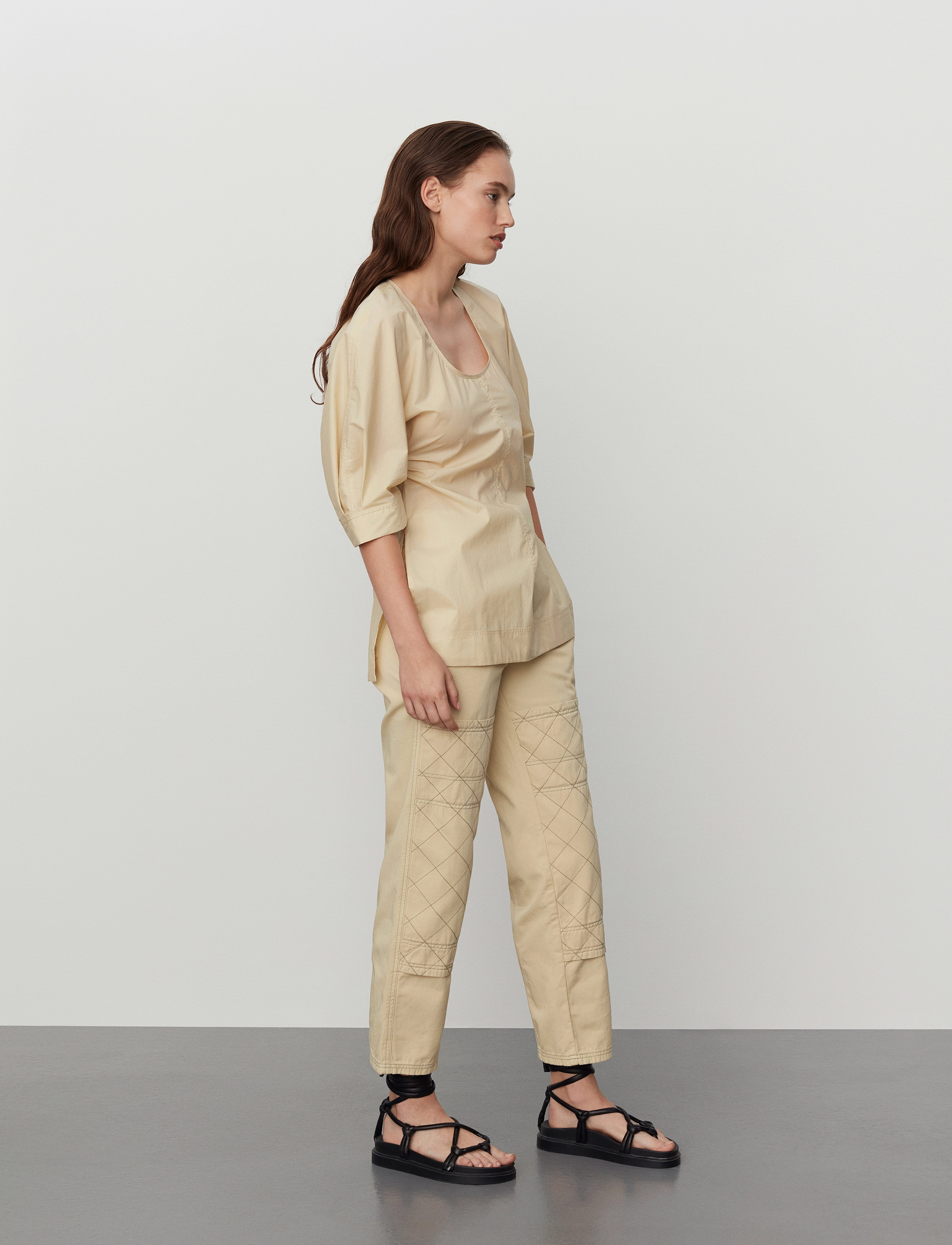 Day Birger et Mikkelsen - Justin - Cotton Chintz - kortærmede bluser - frozen dew - 5