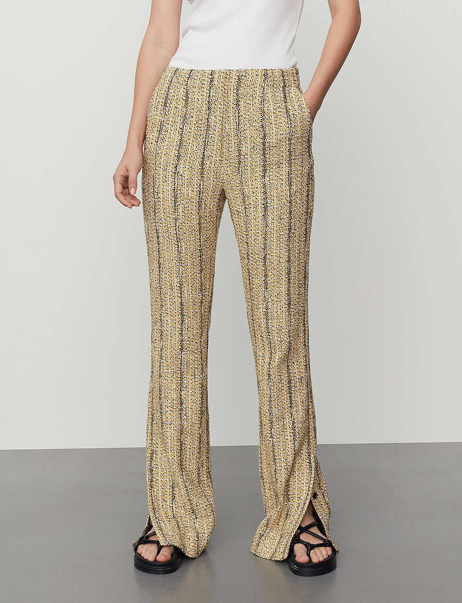 Day Birger et Mikkelsen - Milo - Bohemian Bouclé - schlaghosen - black - 0