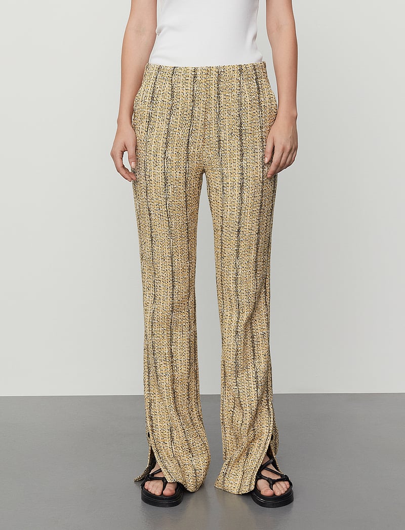 Day Birger et Mikkelsen - Milo - Bohemian Bouclé - flare bukser - black - 3